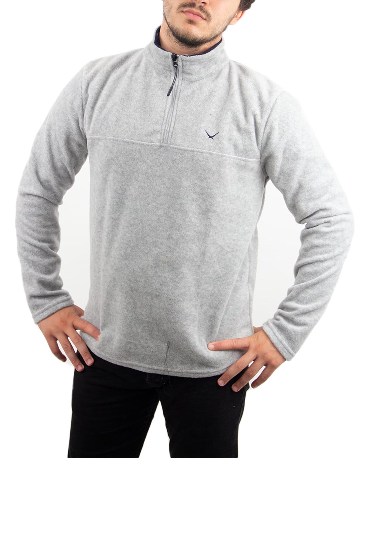 Cazador Polar Erkek Sweatshirt CAZ 5032 Gri