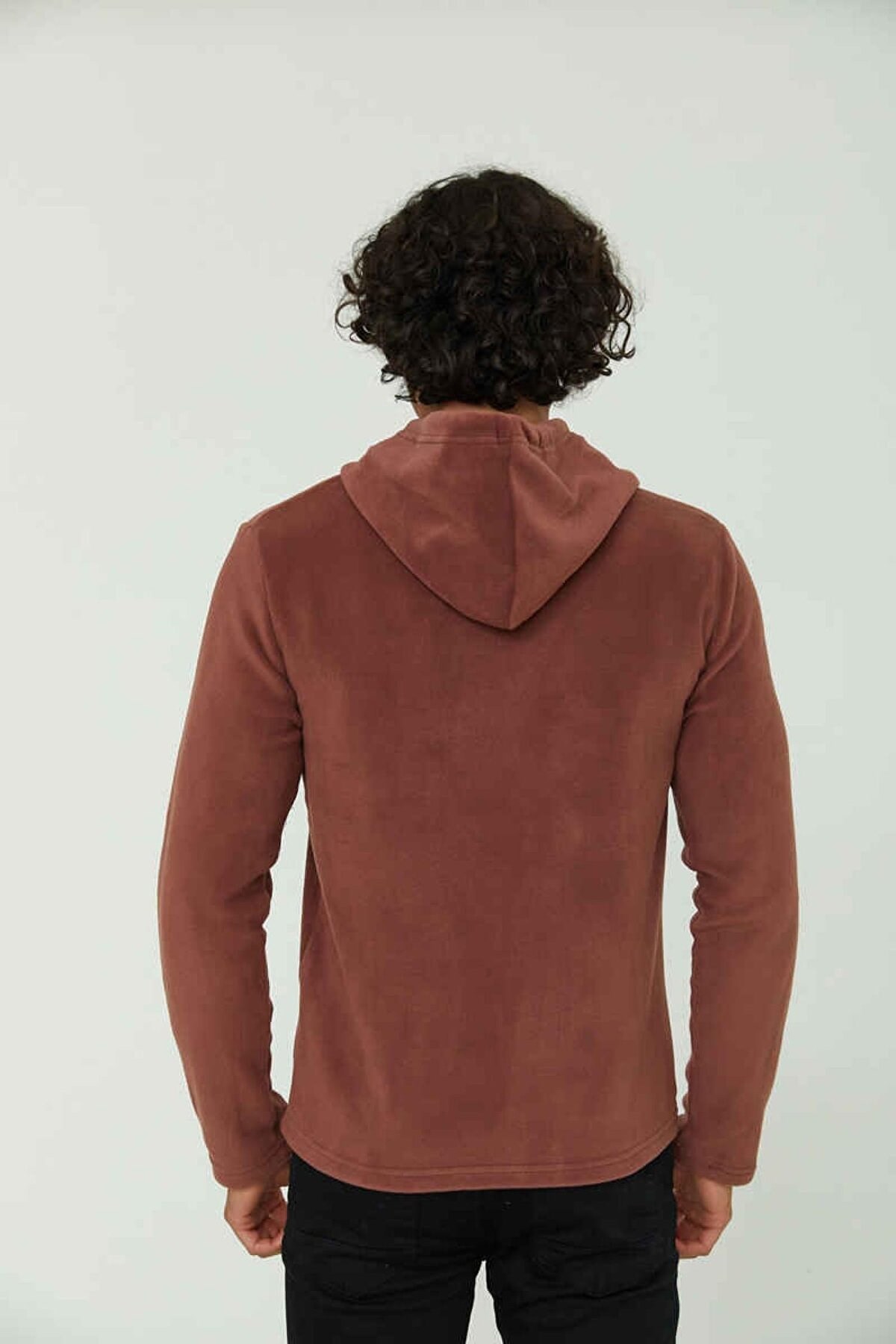 Cazador Polar Erkek Sweatshirt CAZ 5097 Pembe