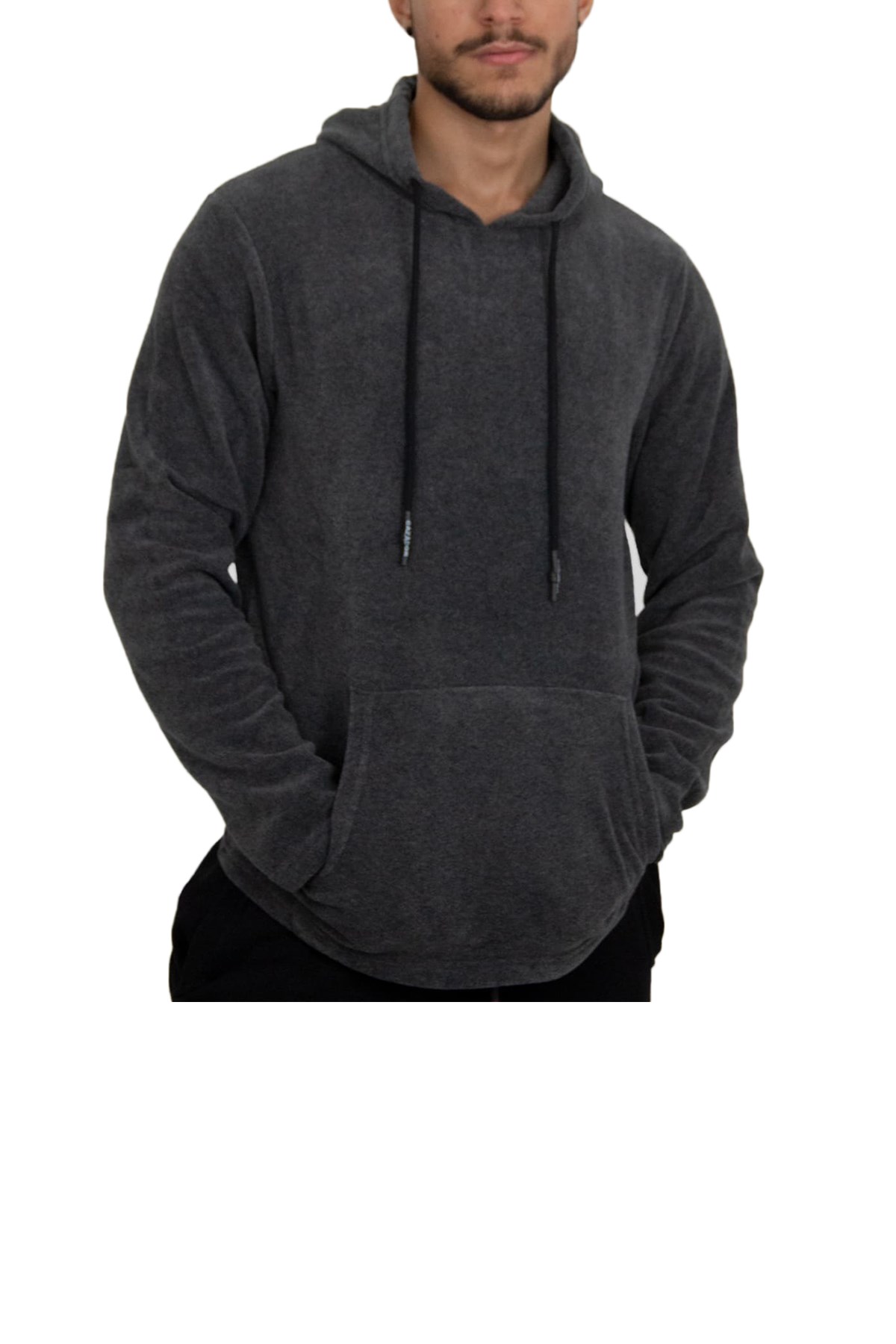 Cazador Polar Erkek Sweatshirt CAZ 5097 Siyah