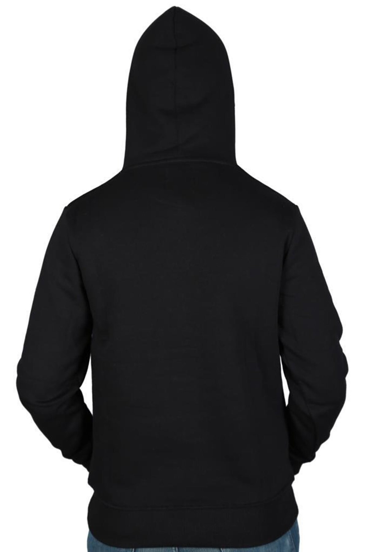 Cazador Kapüşonlu Erkek Sweatshirt CAZ 5117 Siyah