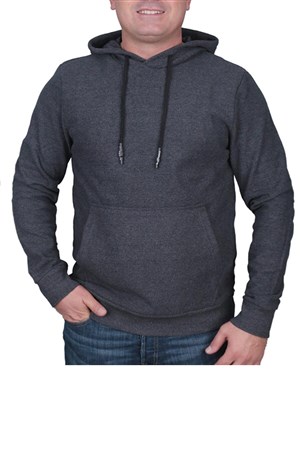 Cazador Selanik Kapüşonlu Erkek Sweatshirt CAZ 5118 Antrasit