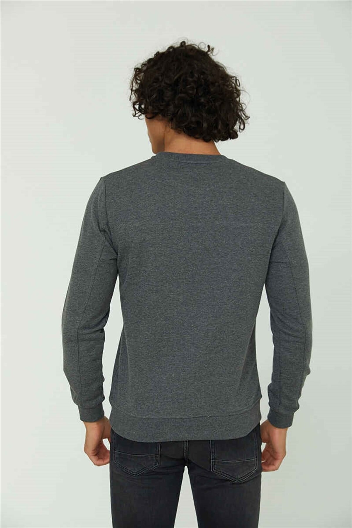 Cazador Erkek Sweatshirt CAZ 5122 Antrasit