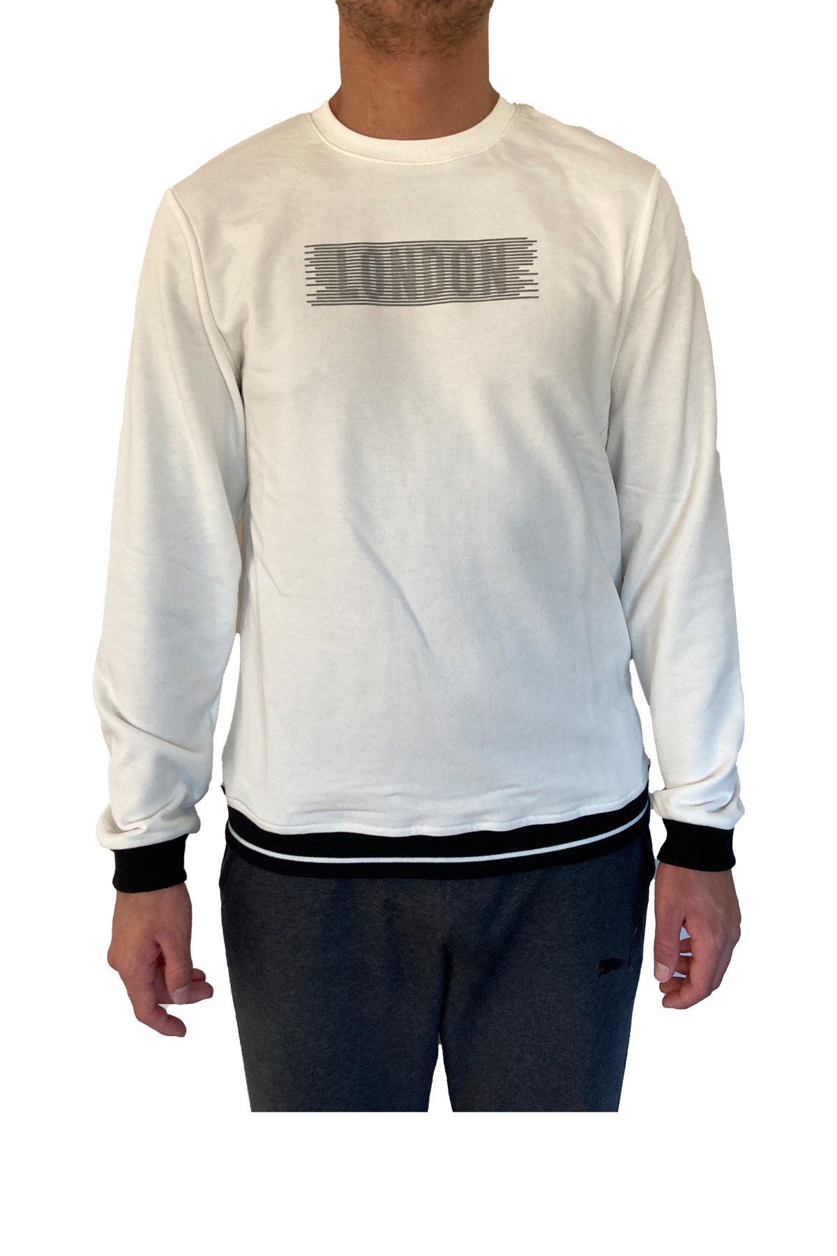 Cazador Erkek Sweatshirt CAZ 5141 Bej