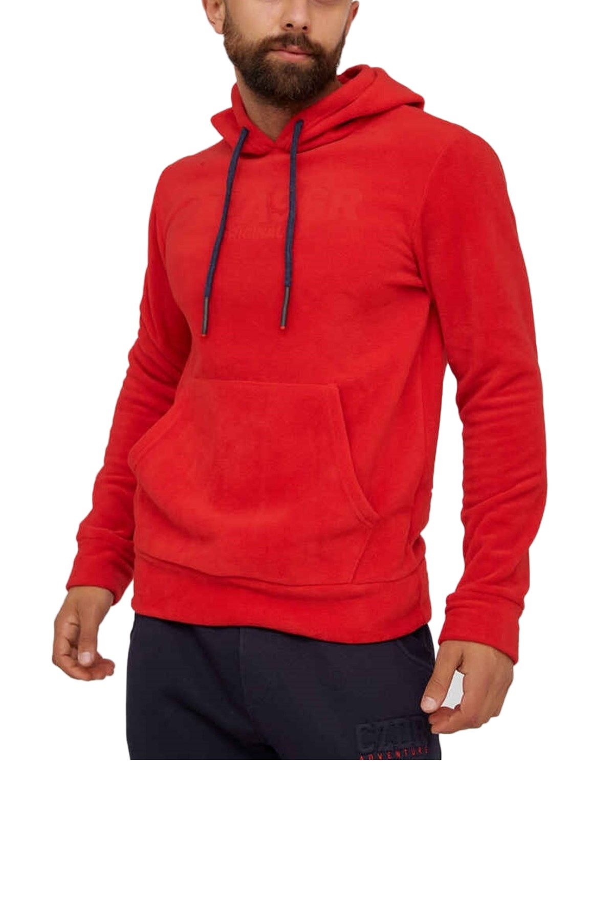 Cazador Polar Erkek Sweatshirt CAZ 5149 Kırmızı