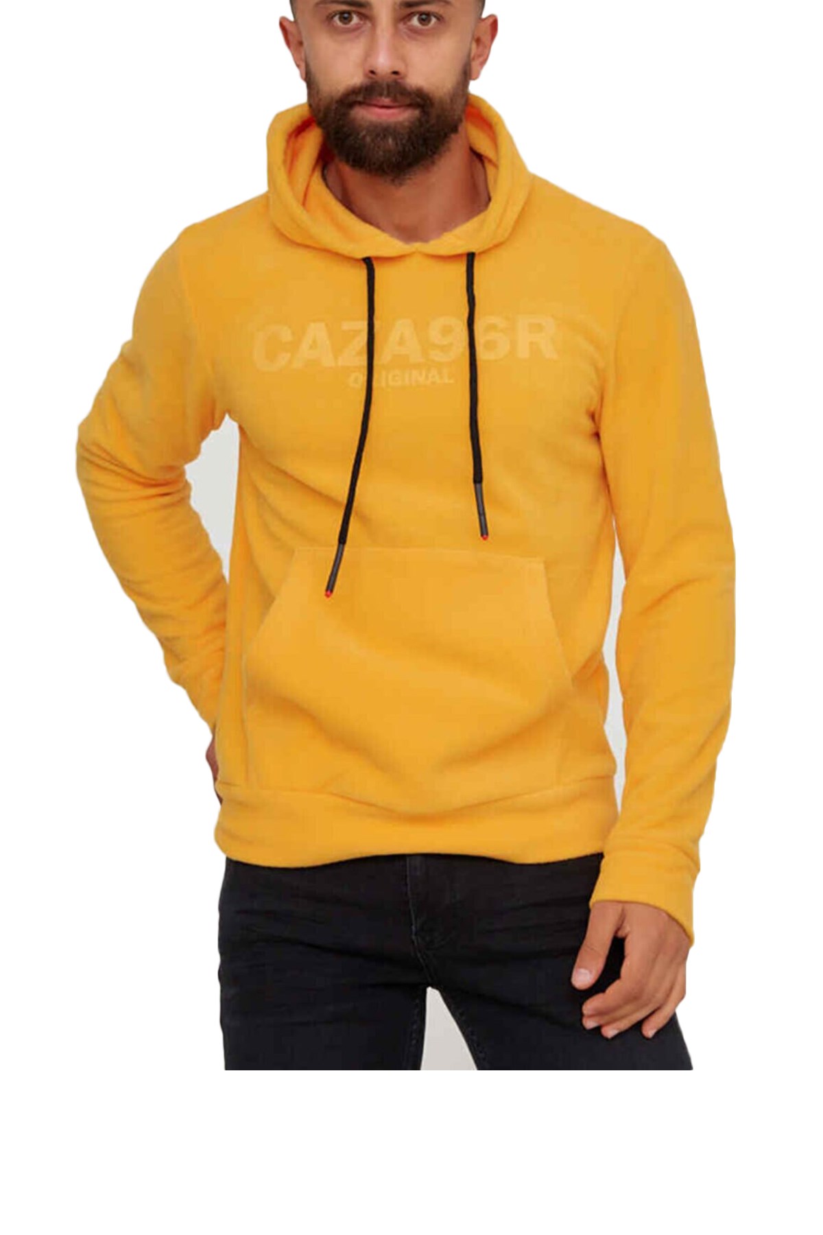 Cazador Polar Erkek Sweatshirt CAZ 5149 Sarı