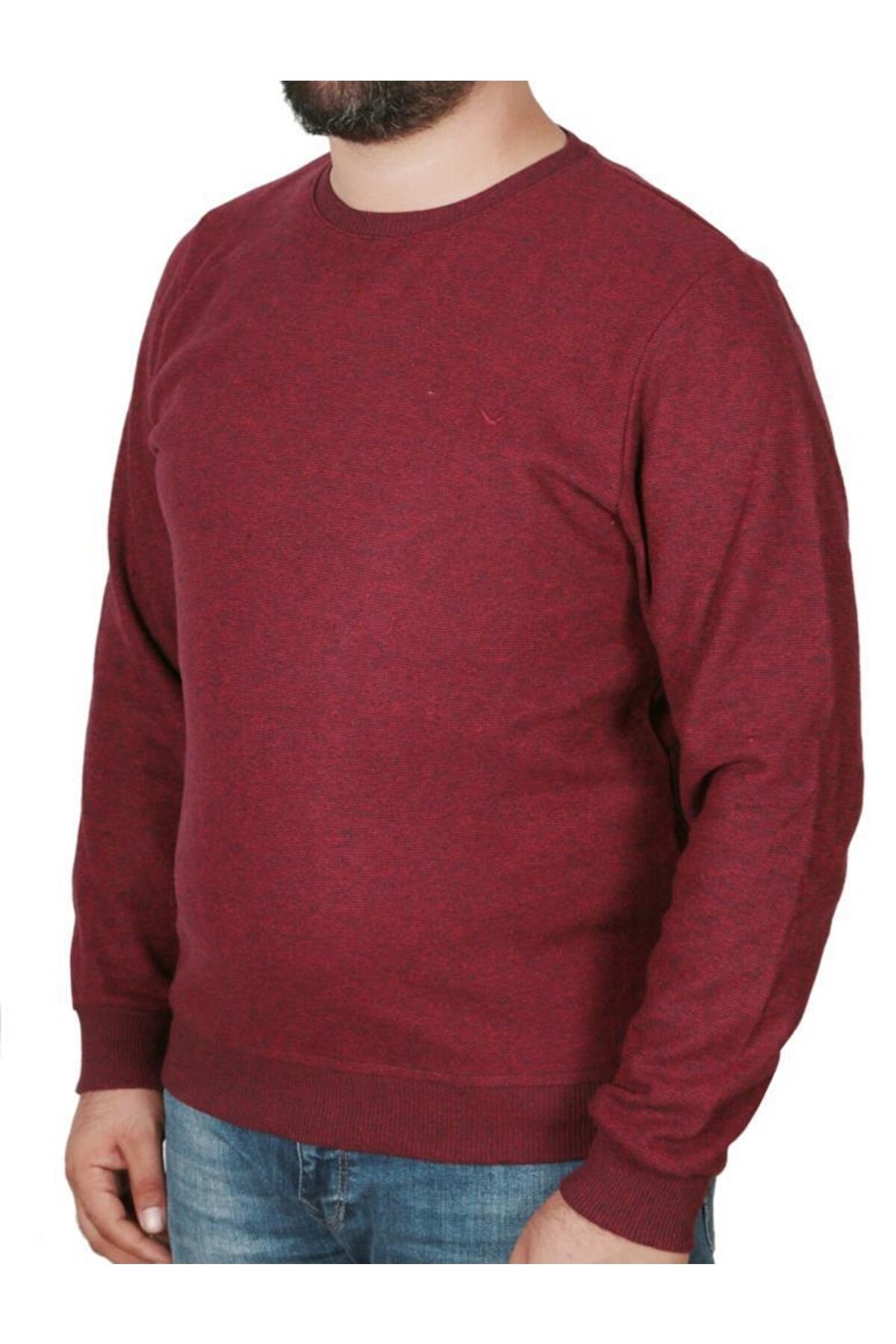 Cazador Erkek Selanik Sweat CAZ 5621 Bordo