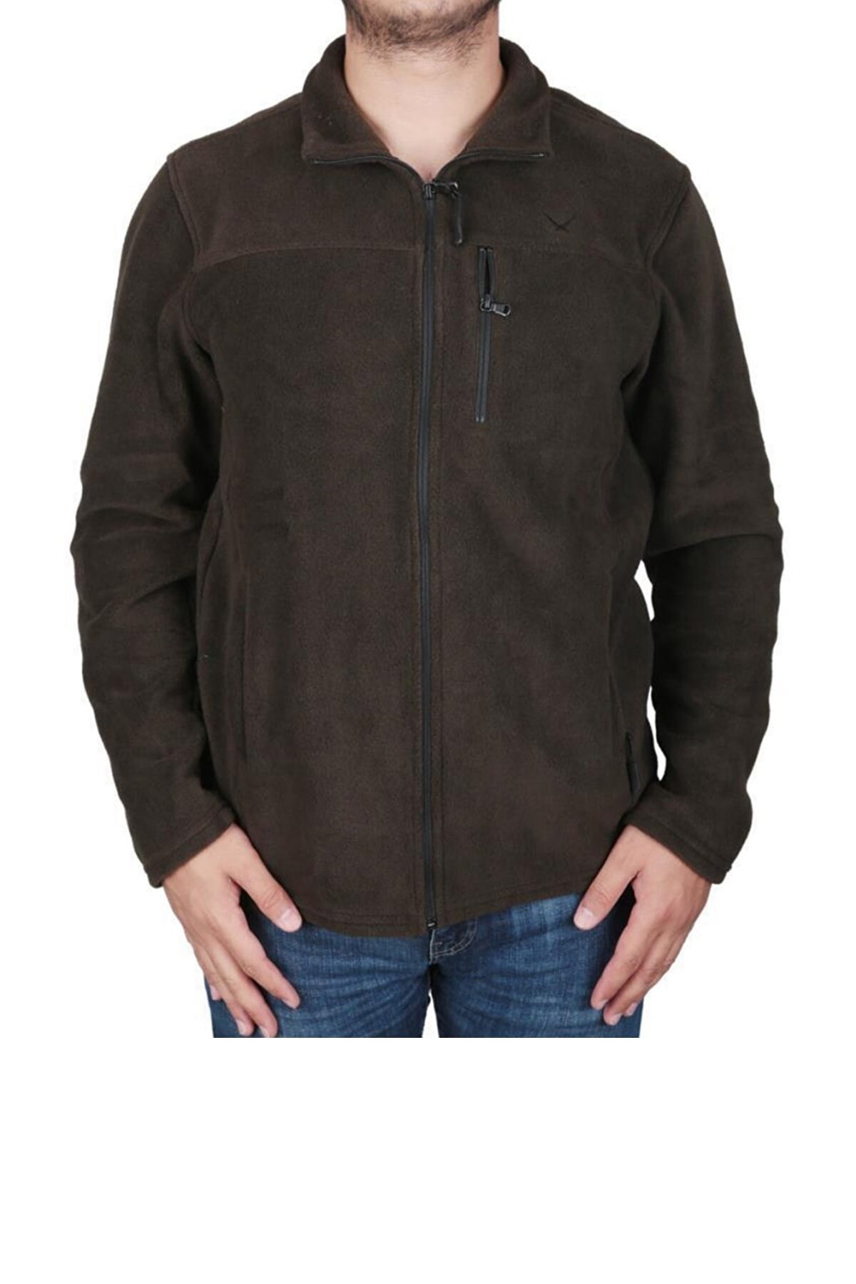 Cazador Btl Polar Erkek Hırka CAZ 5015 Haki