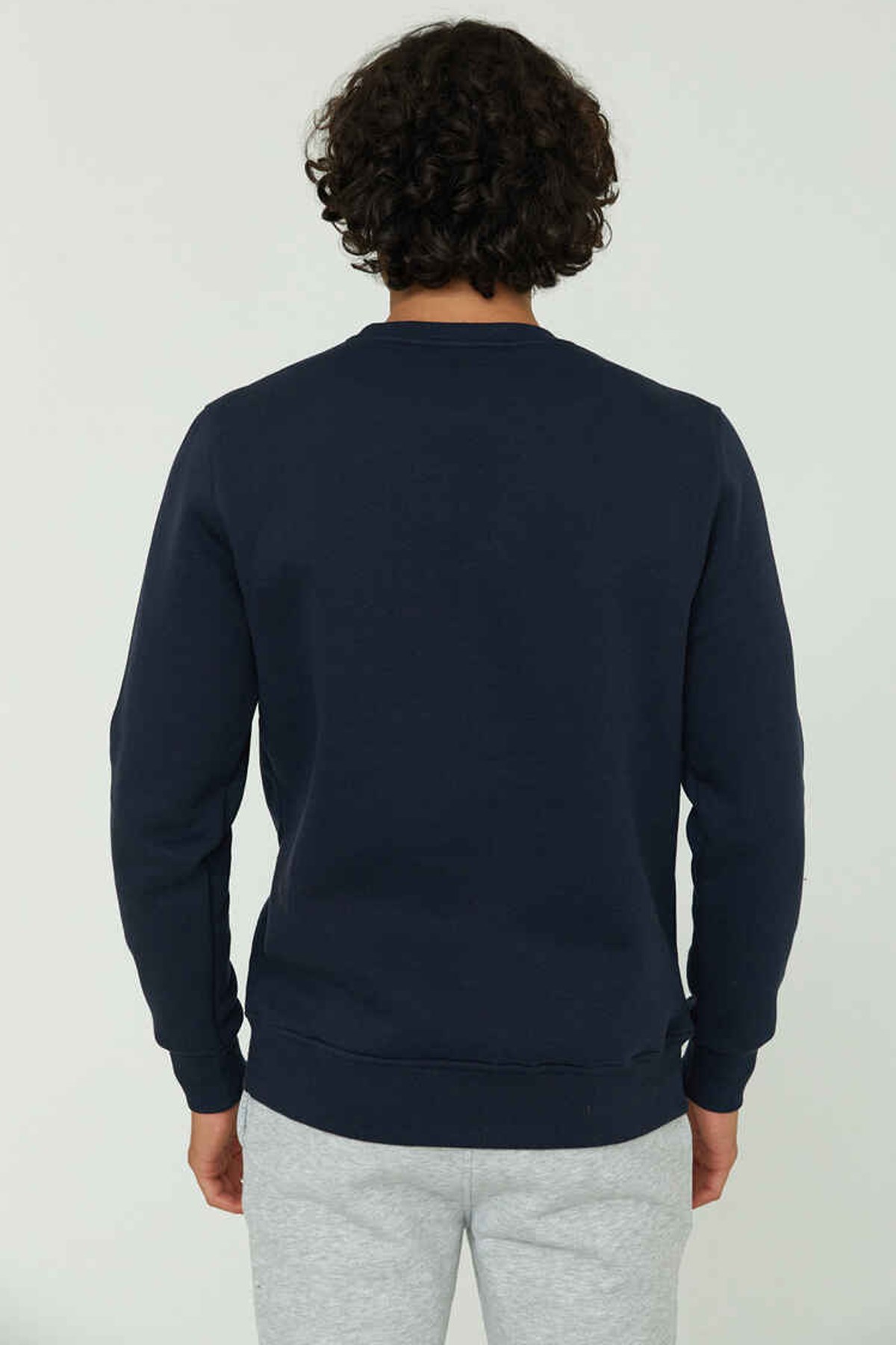 Cazador Btl Erkek Sweatshirt CAZ 5615 Lacivert