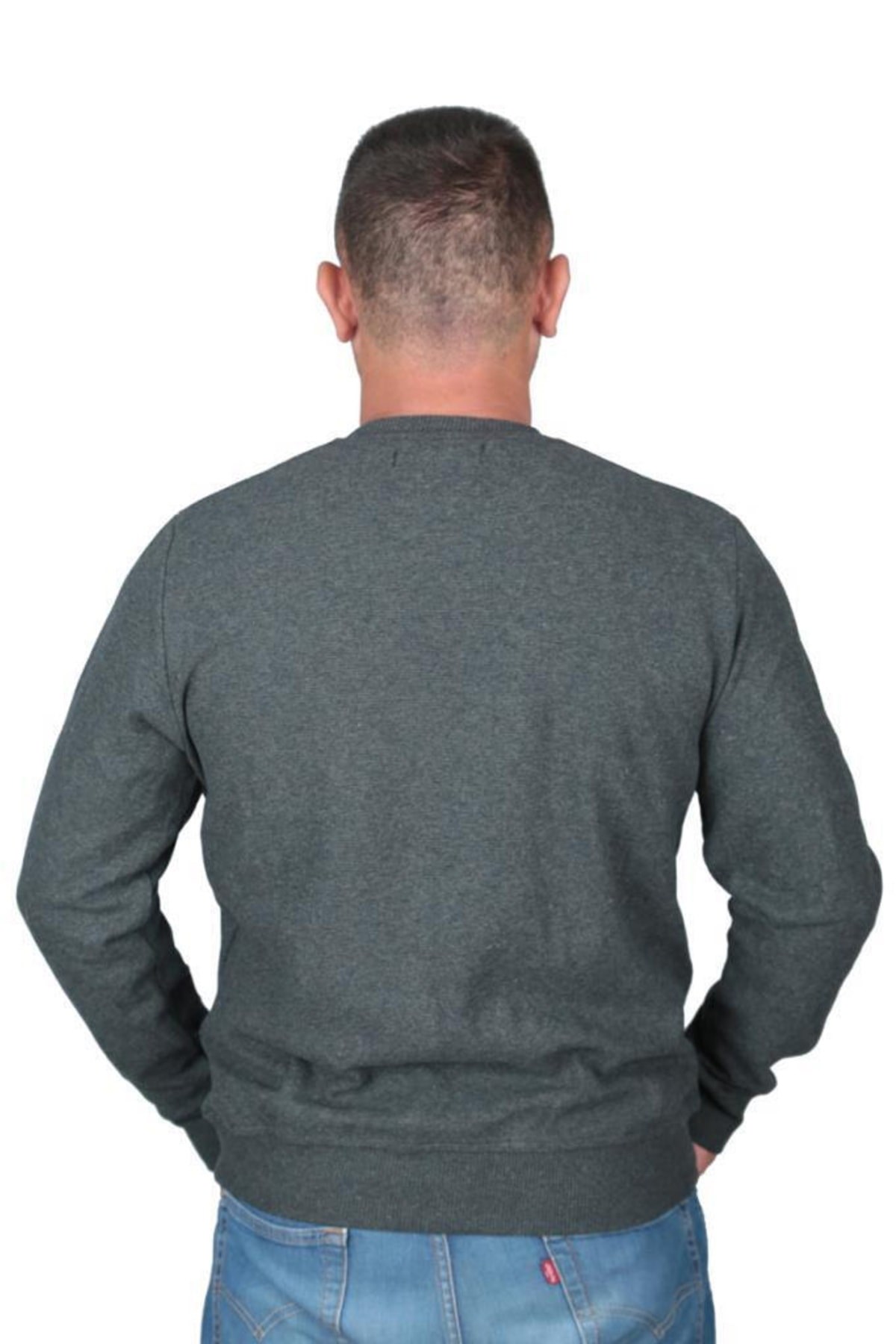 Cazador Erkek Btl Selanik Sweat CAZ 5621 Haki