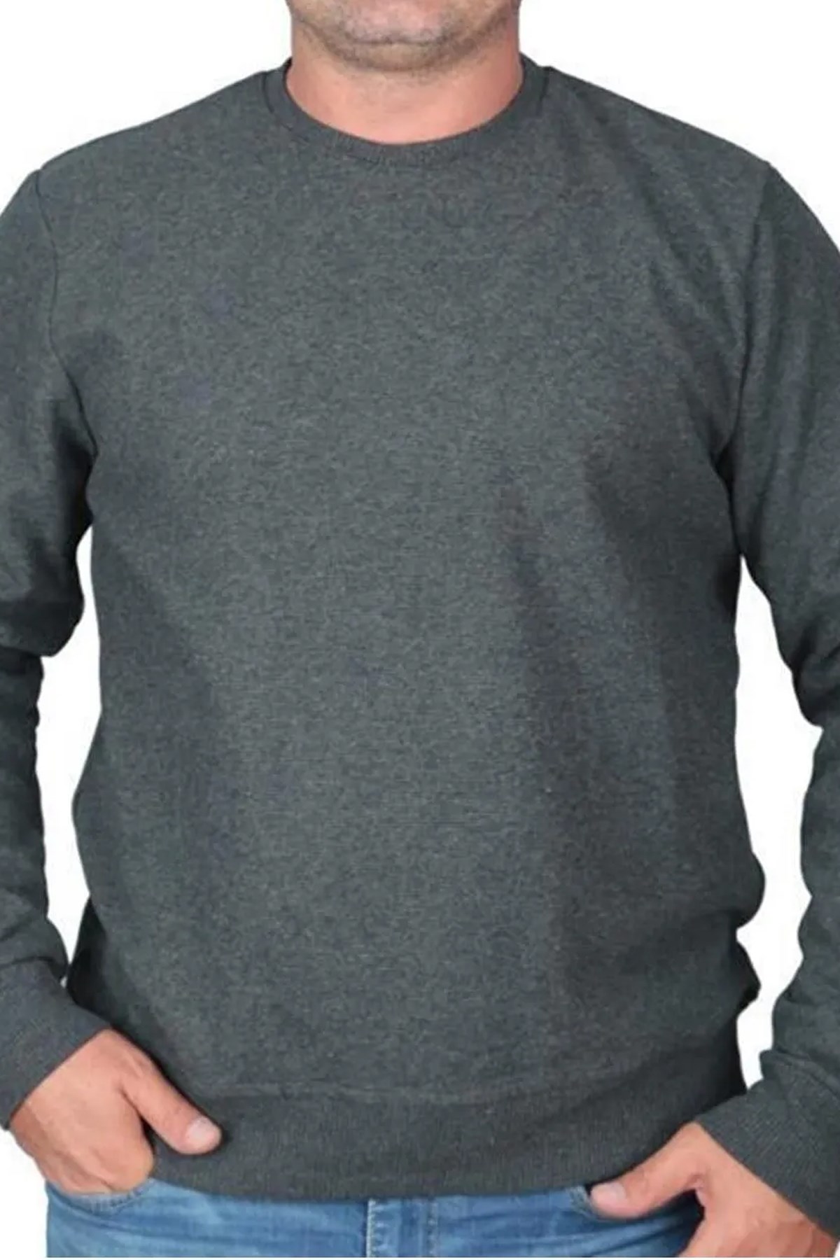 Cazador Erkek Btl Selanik Sweat CAZ 5621 Mavi