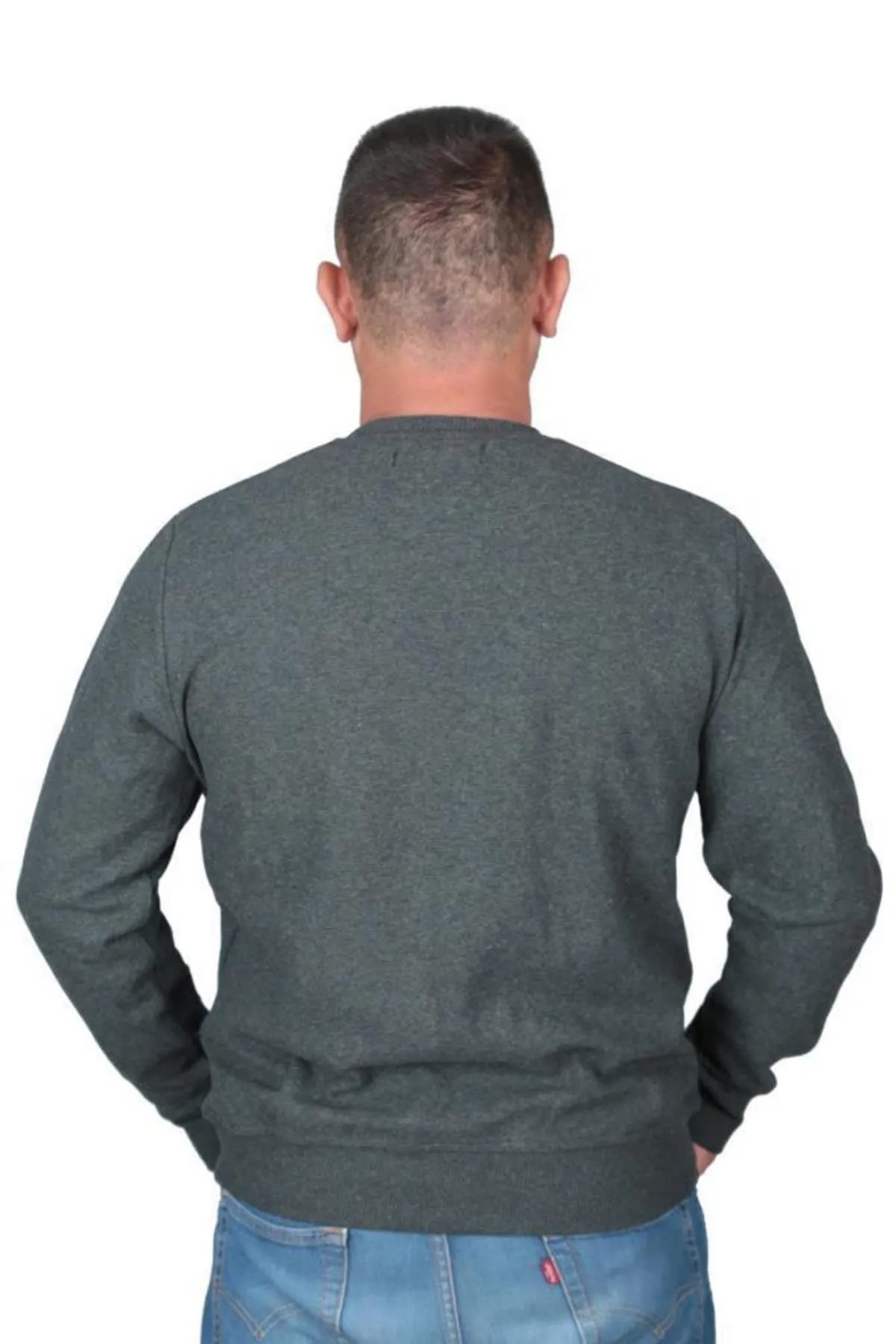 Cazador Erkek Btl Selanik Sweat CAZ 5621 Mavi