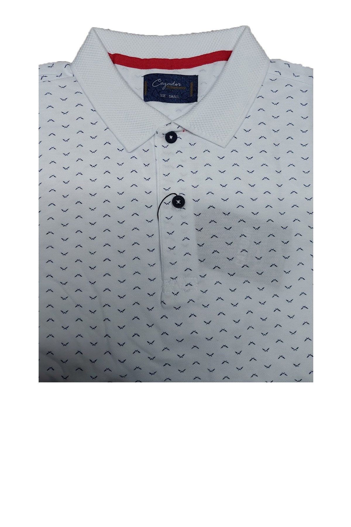 Cazador Polo Yaka Erkek Tişört 4190 Beyaz
