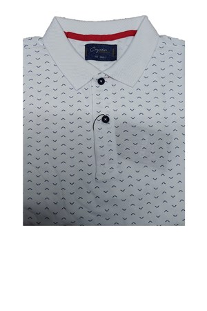 Cazador Polo Yaka Erkek Tişört 4190 Beyaz
