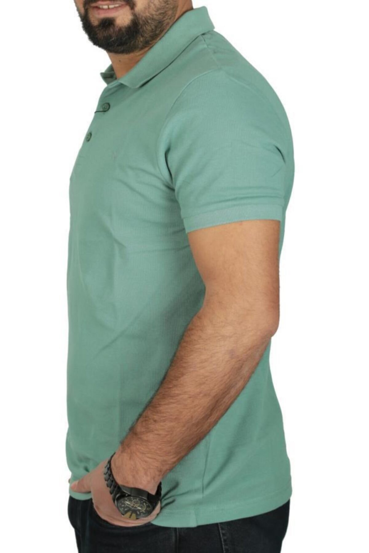 Cazador Polo Yaka Erkek Tişört 4613 Yeşil