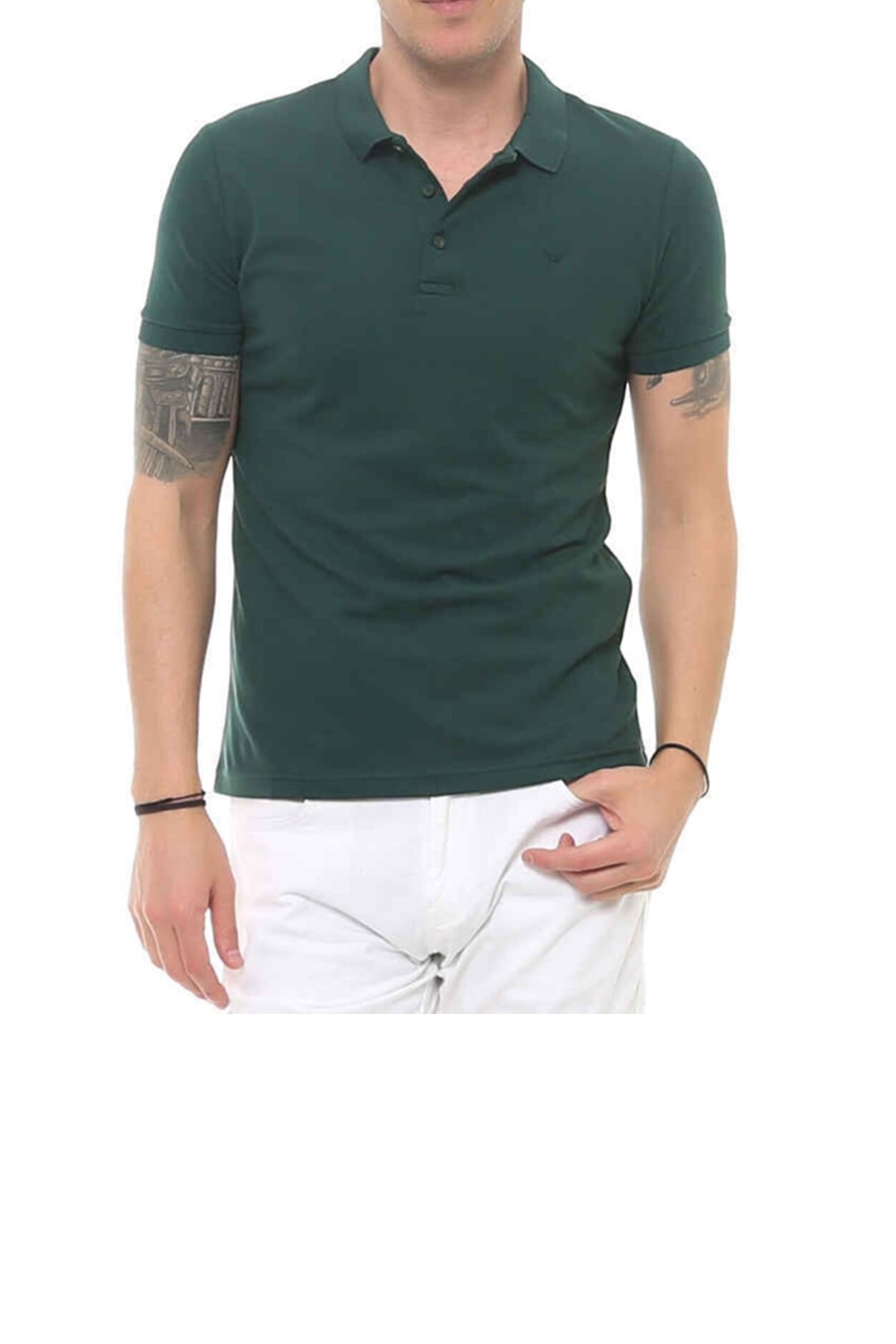 Cazador Polo Yaka Erkek Tişört 4613 Kahverengi