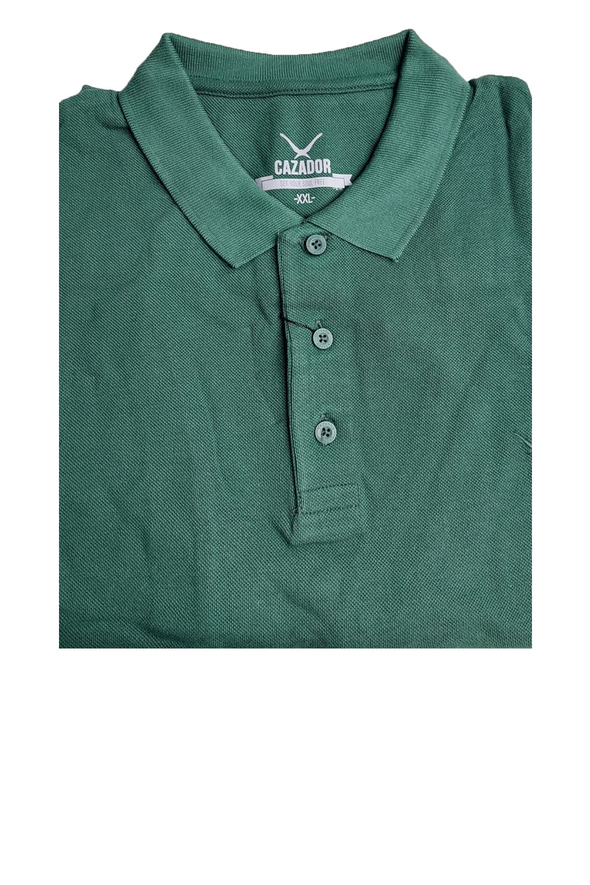 Cazador Polo Yaka Erkek Tişört 4613 Yeşil