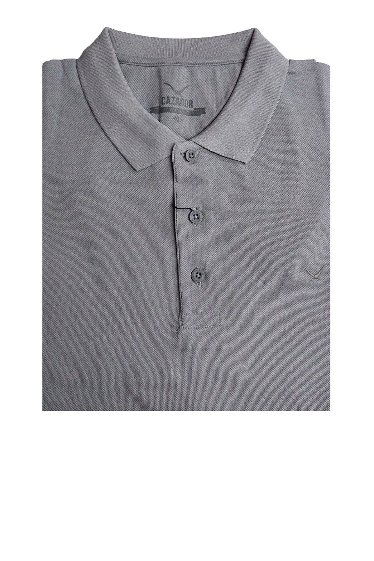 Cazador Polo Yaka Erkek Tişört 4613 Gri
