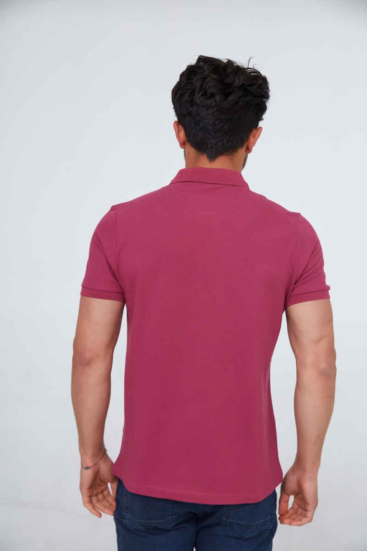 Cazador Polo Yaka Erkek Tişört 4613 Bordo