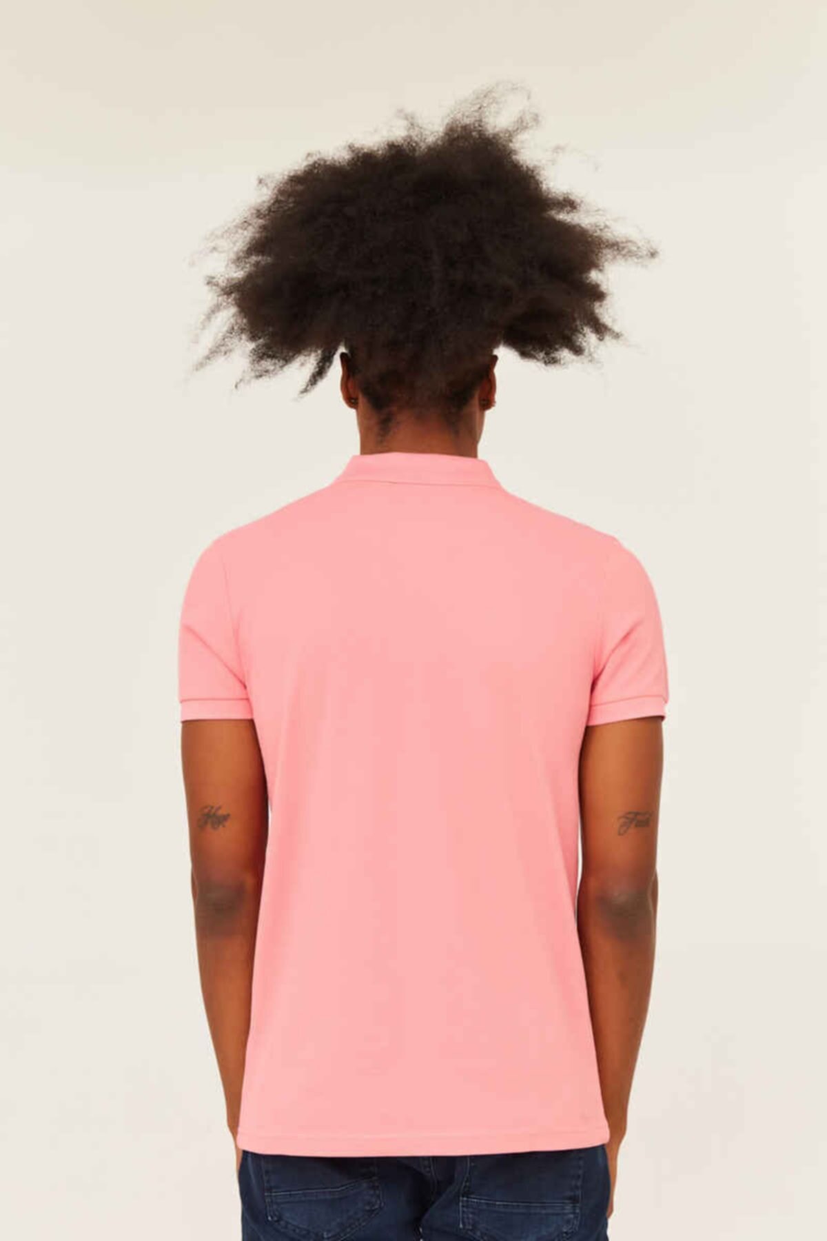 Cazador Polo Yaka Erkek Tişört 4613 Pembe