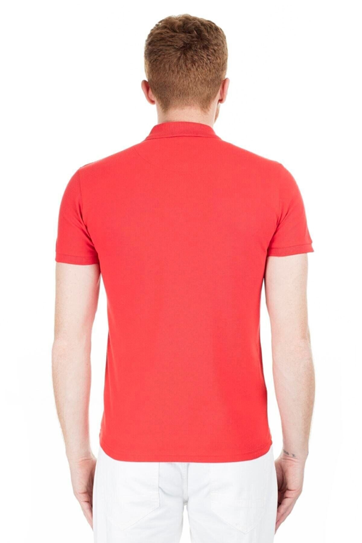 Cazador Polo Yaka Erkek Tişört 4613 Kırmızı