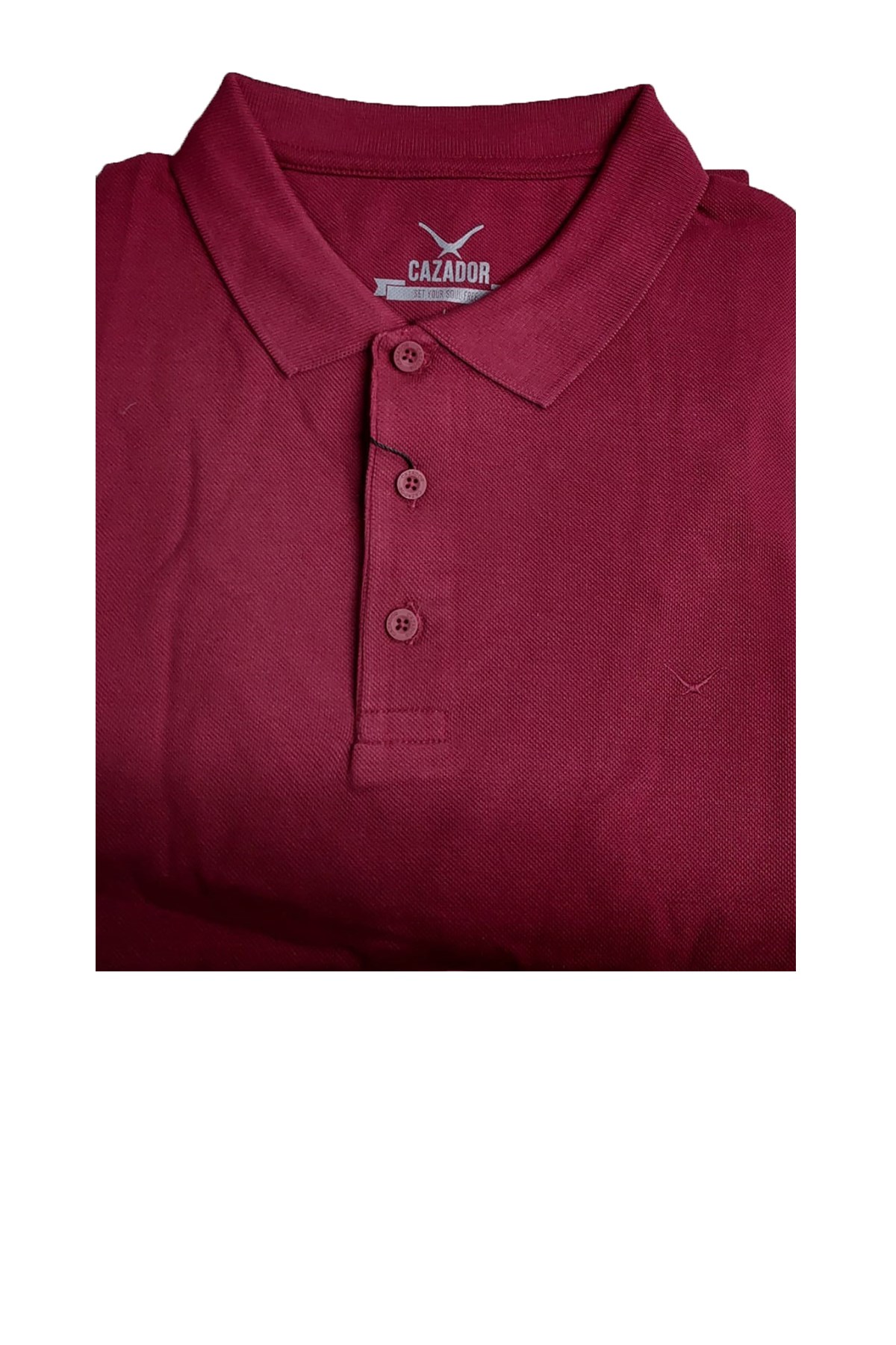 Cazador Polo Yaka Erkek Tişört 4613 Bordo