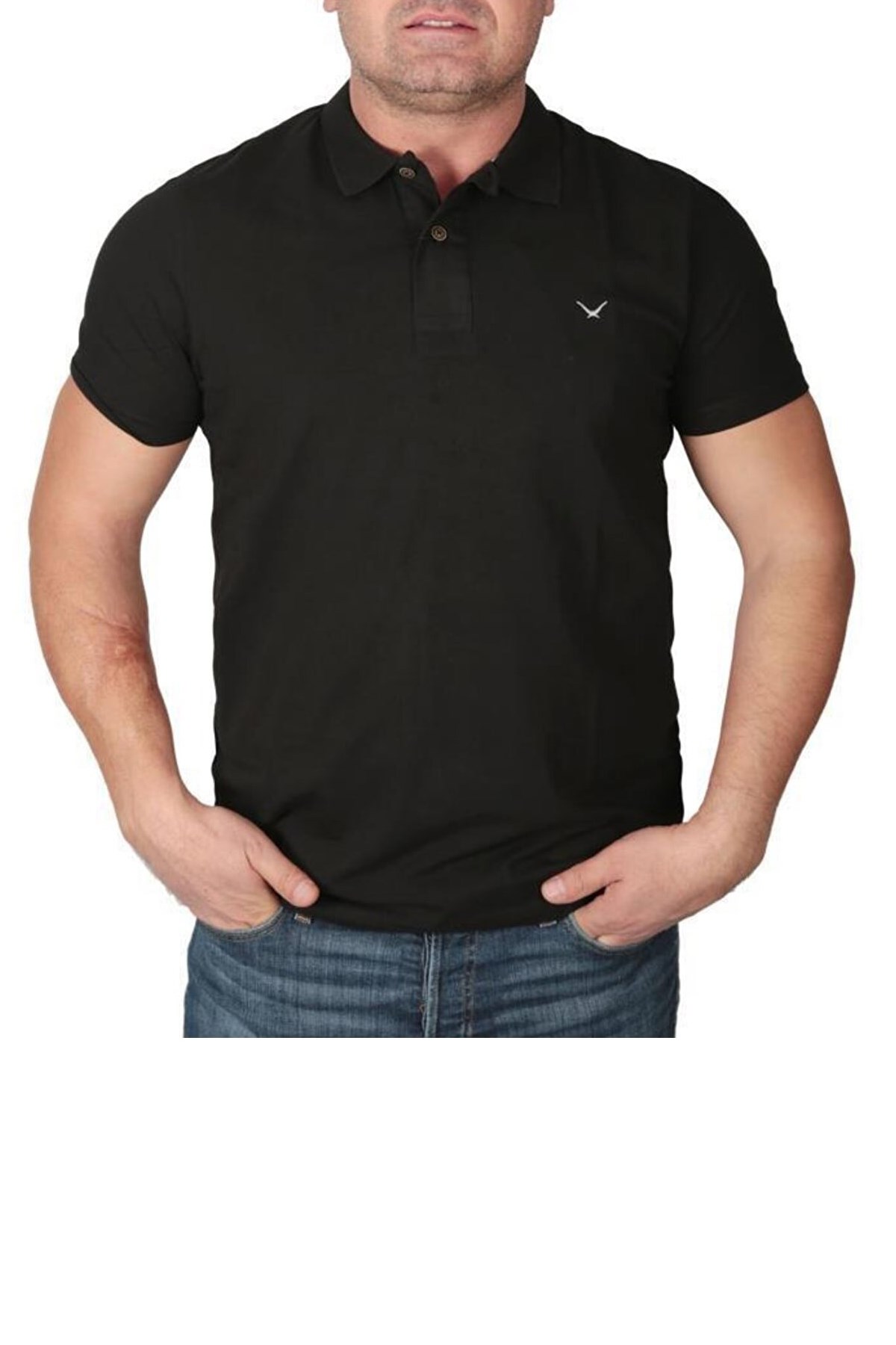 Cazador Polo Yaka Erkek Tişört 4615 Siyah