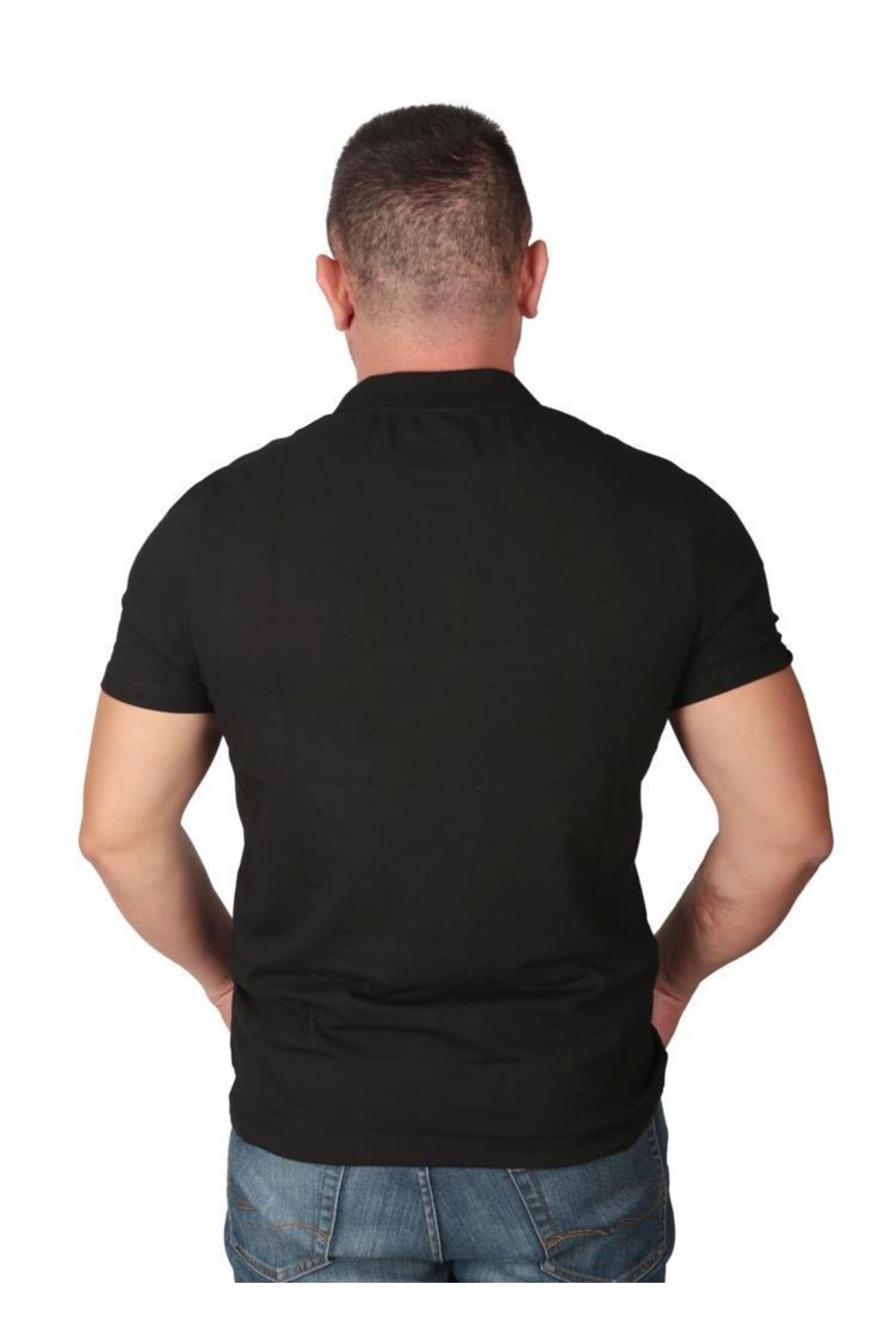 Cazador Polo Yaka Erkek Tişört 4615 Siyah