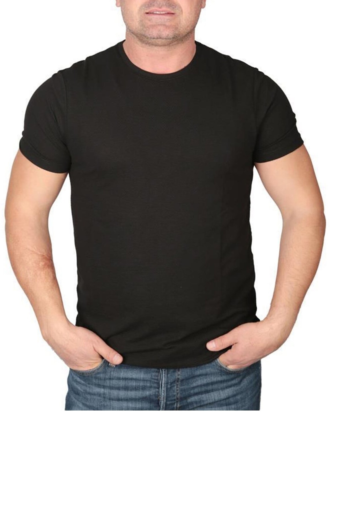 Cazador Btl Polo Yaka Erkek Tişört 4154 Siyah