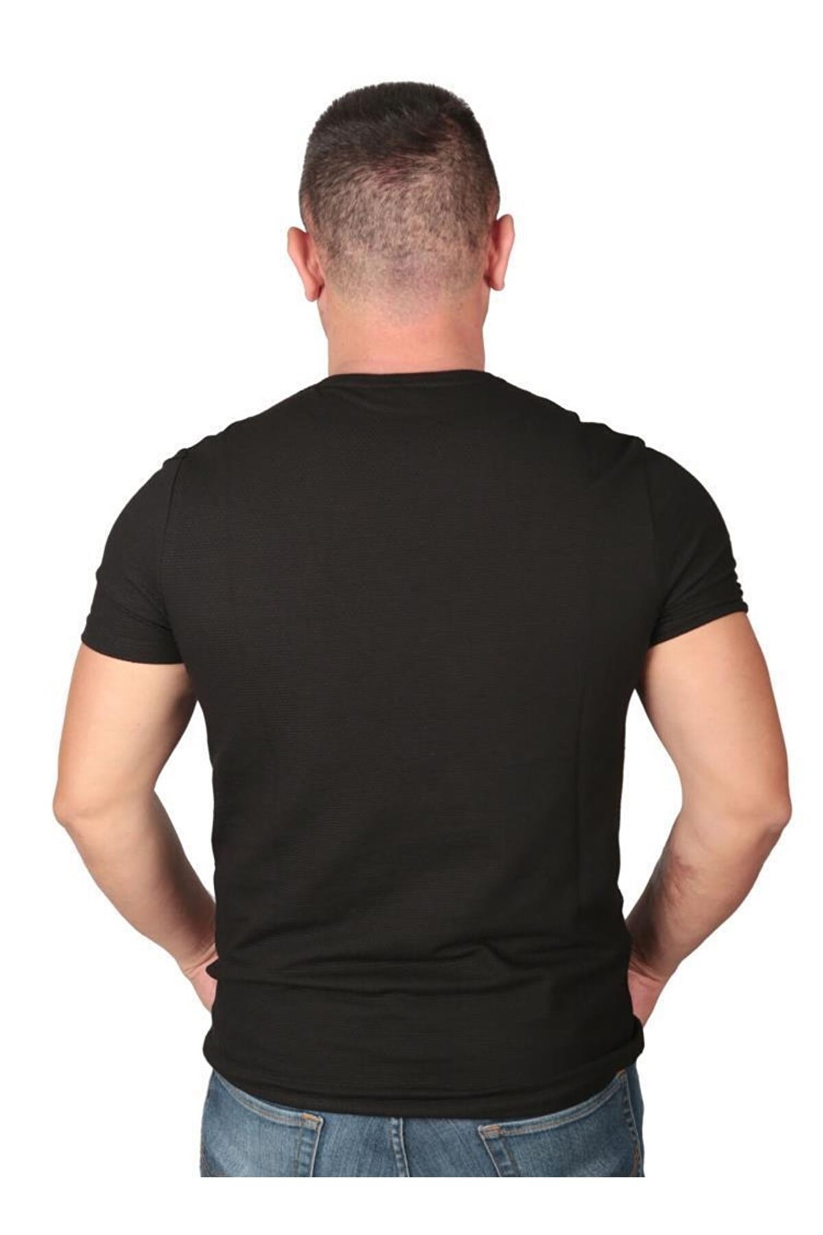 Cazador Btl Polo Yaka Erkek Tişört 4154 Siyah