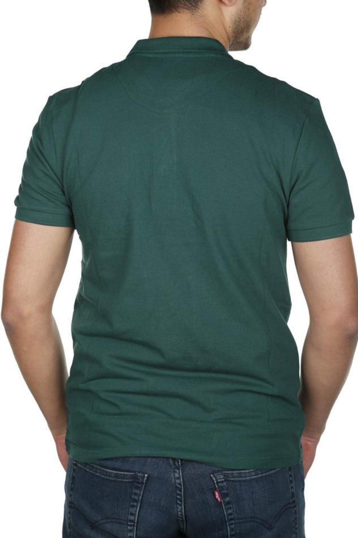 Cazador Btl Polo Yaka Erkek Tişört 4613 Yeşil