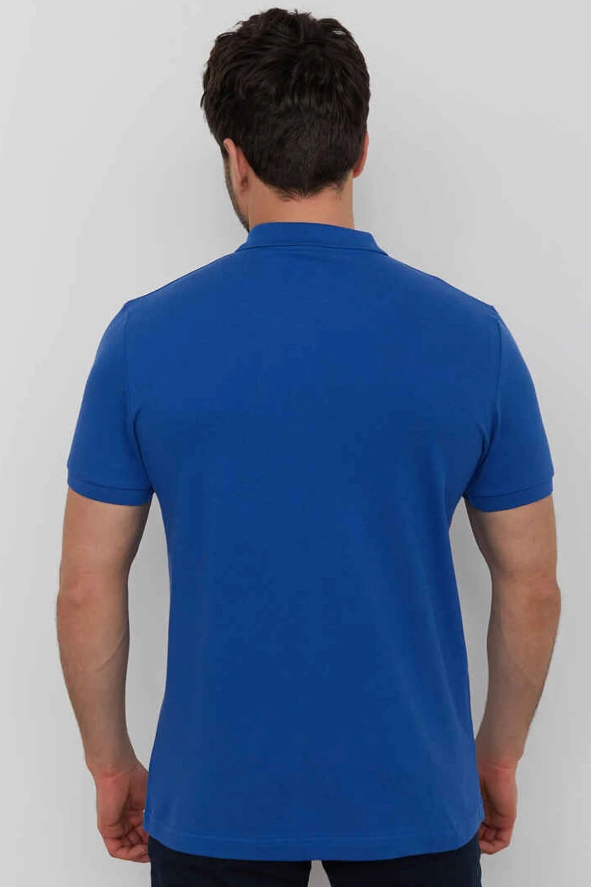 Cazador Btl Polo Yaka Erkek Tişört 4613 Mavi