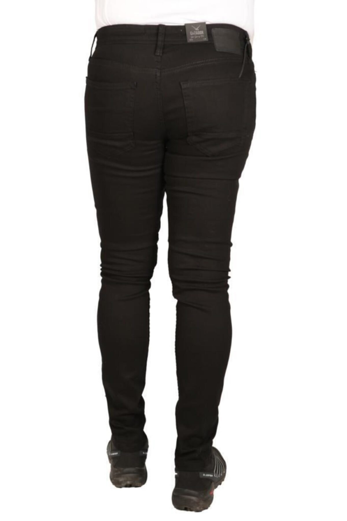 Cazador Harden Erkek Jean Pantolon 0734 Siyah