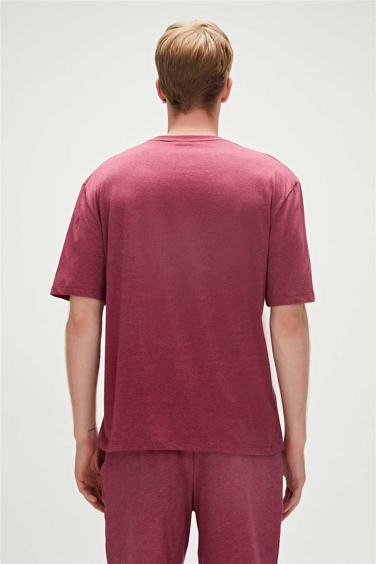 Bad Bear Re-Finger Erkek Tişört 23.01.07.007-C20 Kırmızı