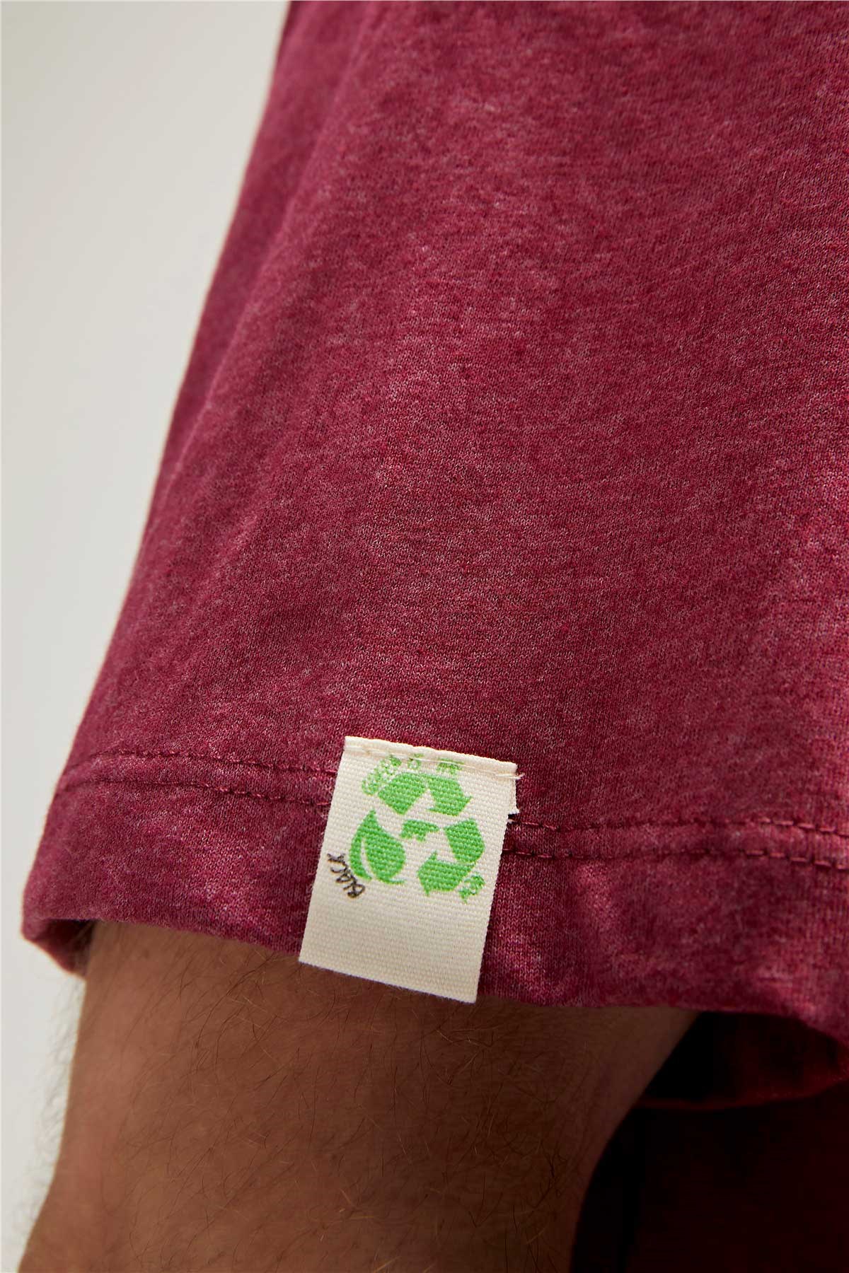 Bad Bear Re-Finger Erkek Tişört 23.01.07.007-C20 Kırmızı