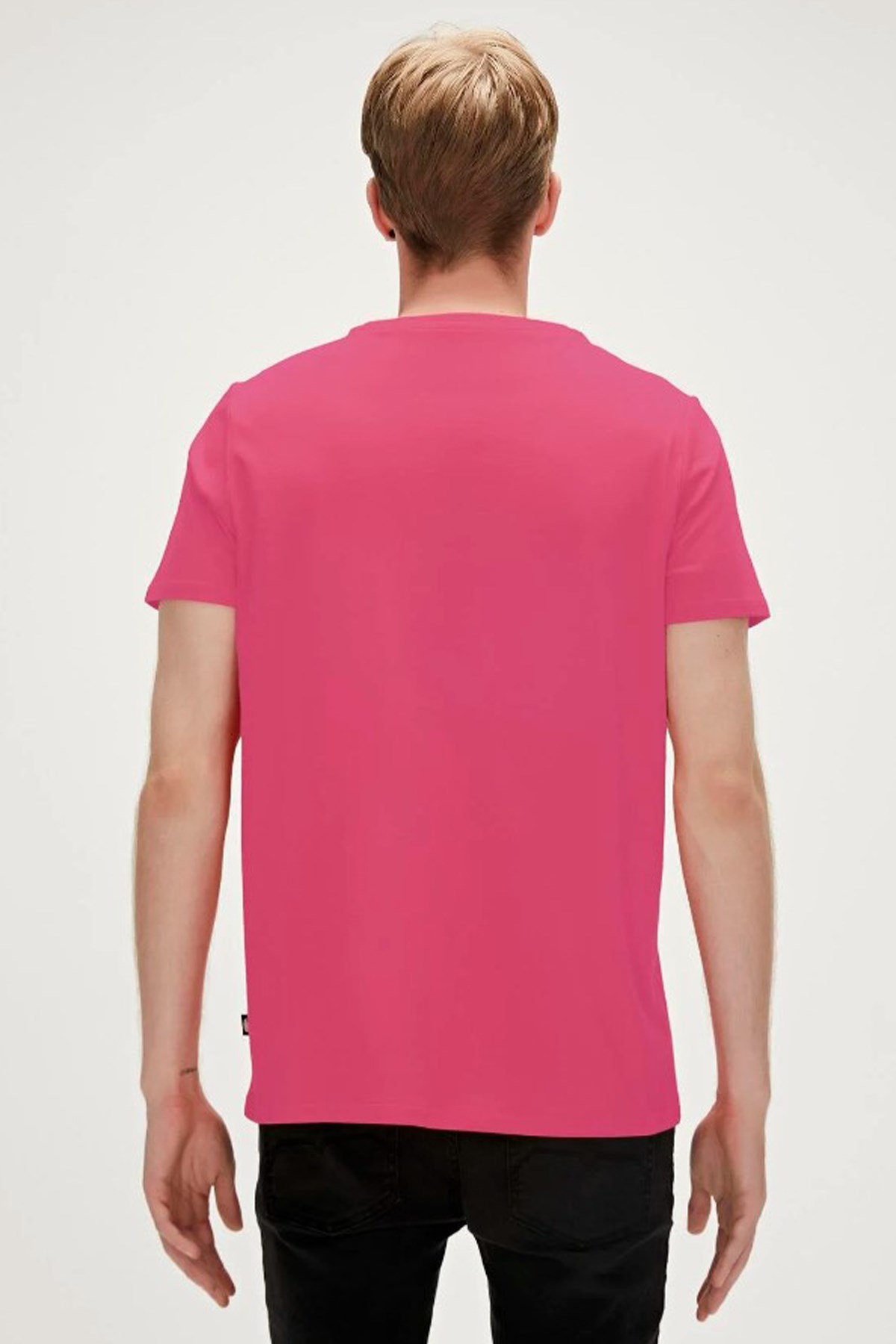 Bad Bear Pass Me Erkek Tişört 23.01.07.022-C124 Pembe