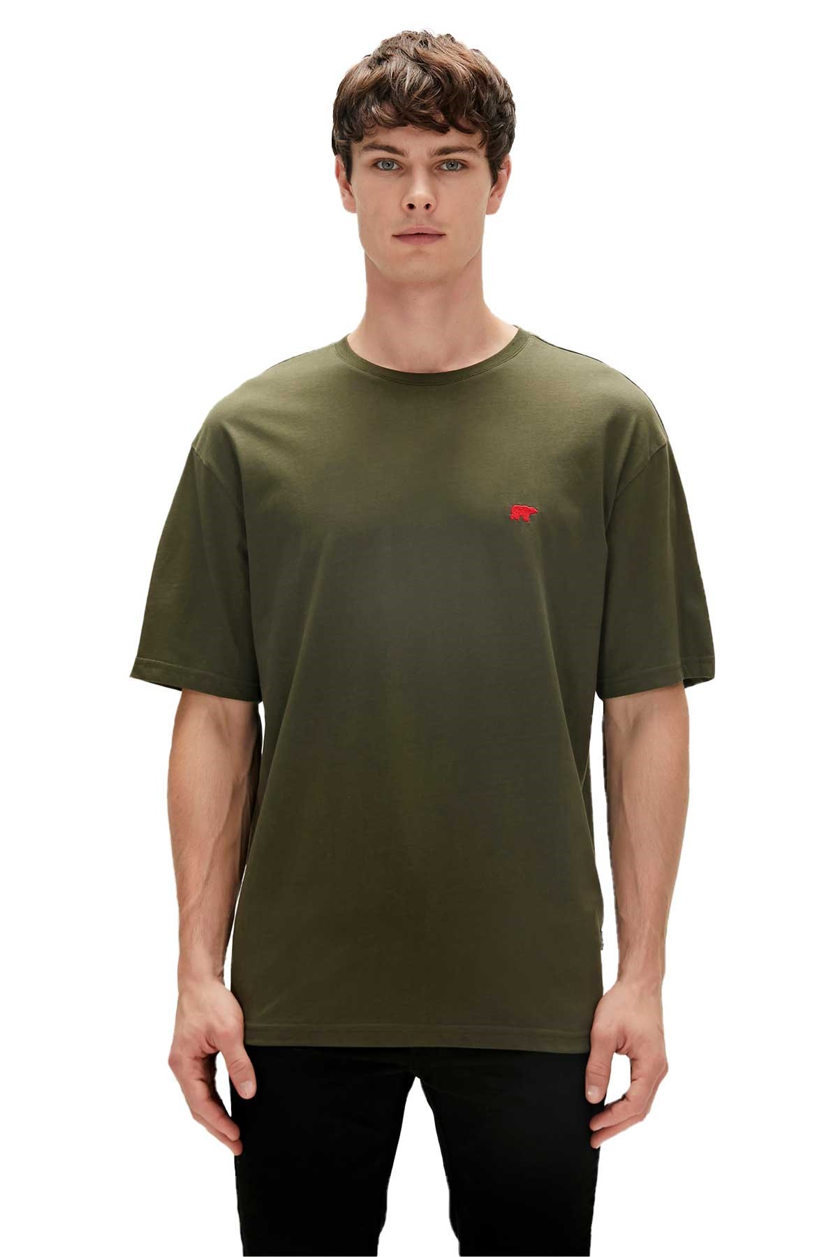 Bad Bear Day Dream Erkek Tişört 23.01.07.026 Haki