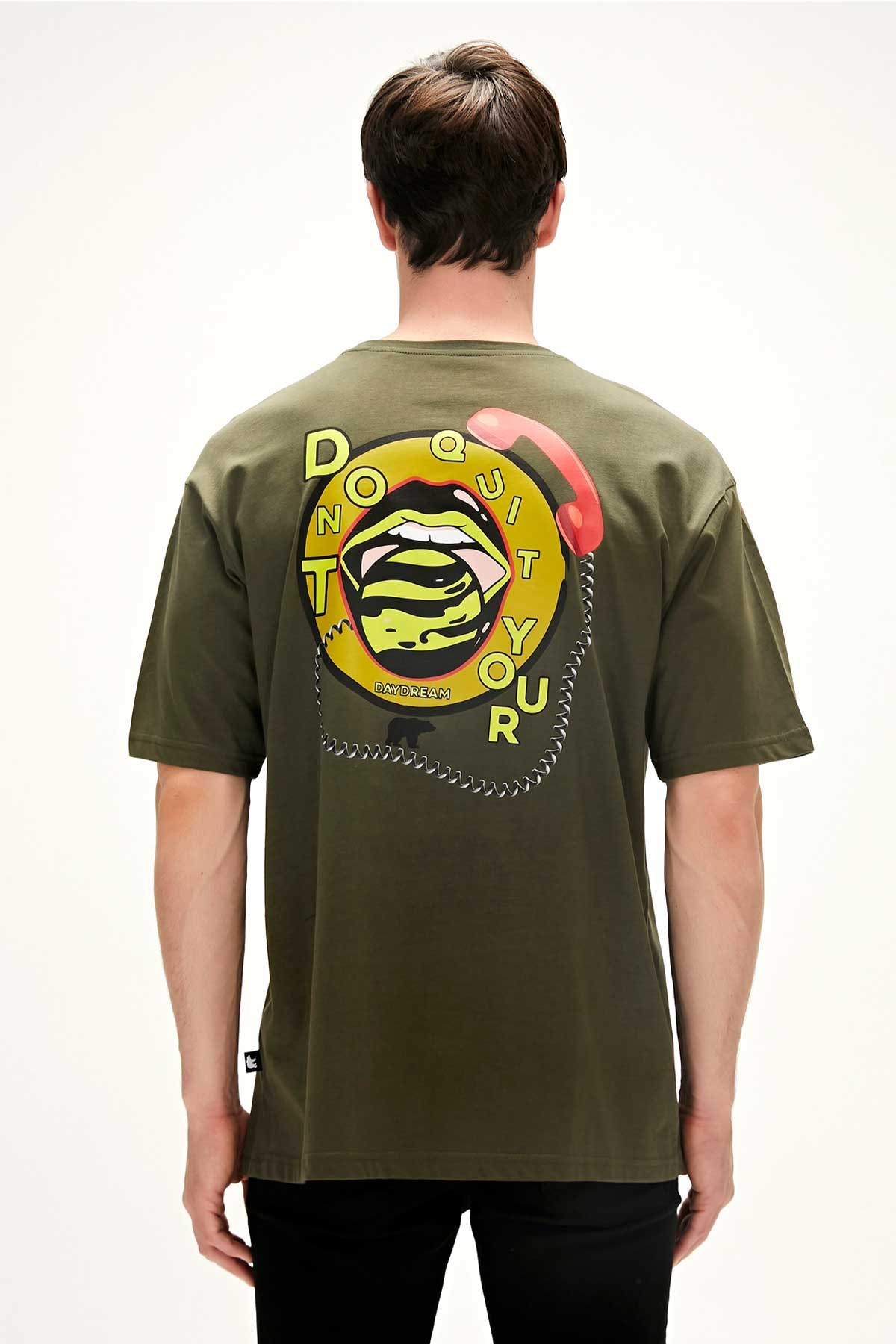 Bad Bear Day Dream Erkek Tişört 23.01.07.026 Haki