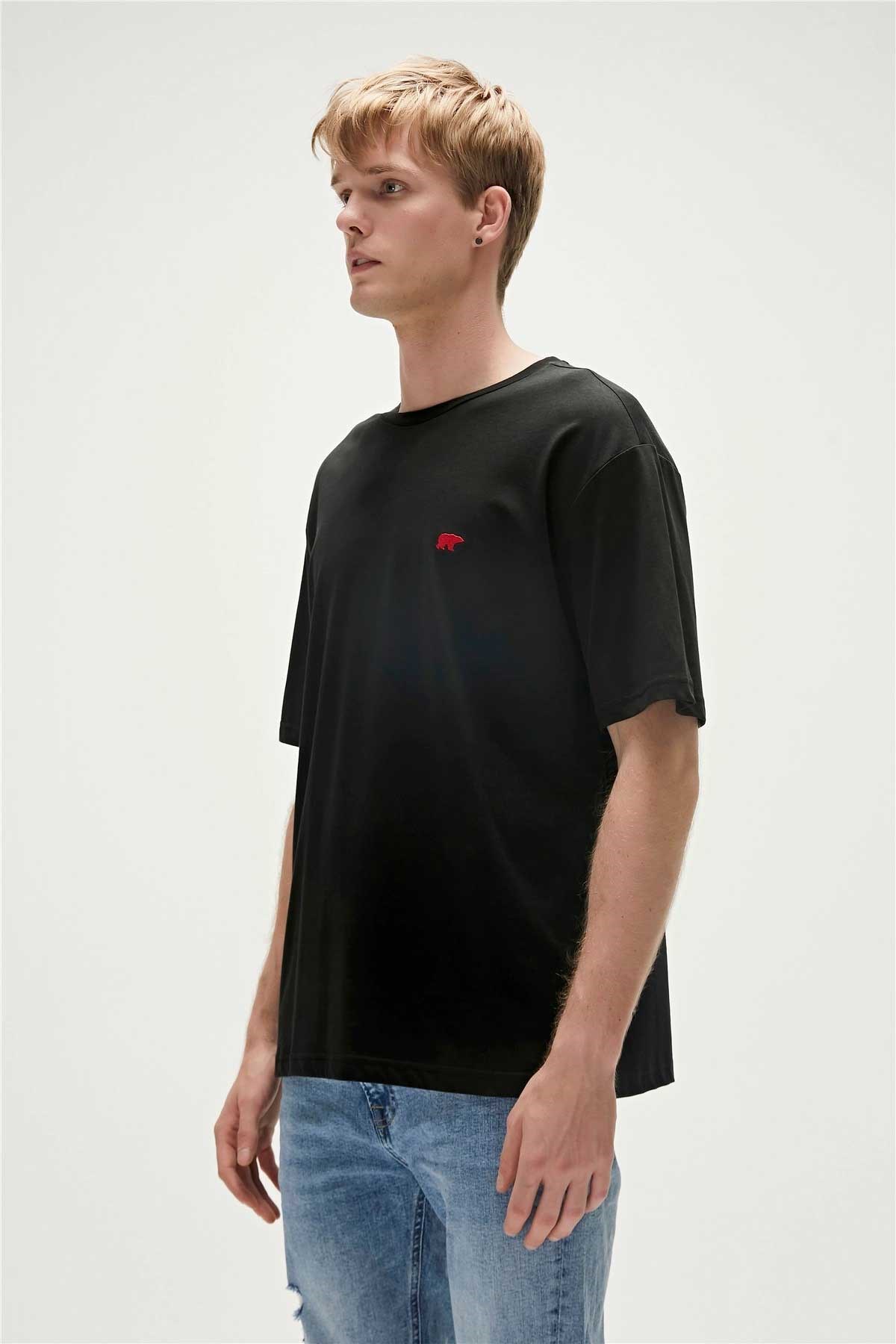 Bad Bear Daydream Erkek Tişört 23.01.07.026-C01 Siyah