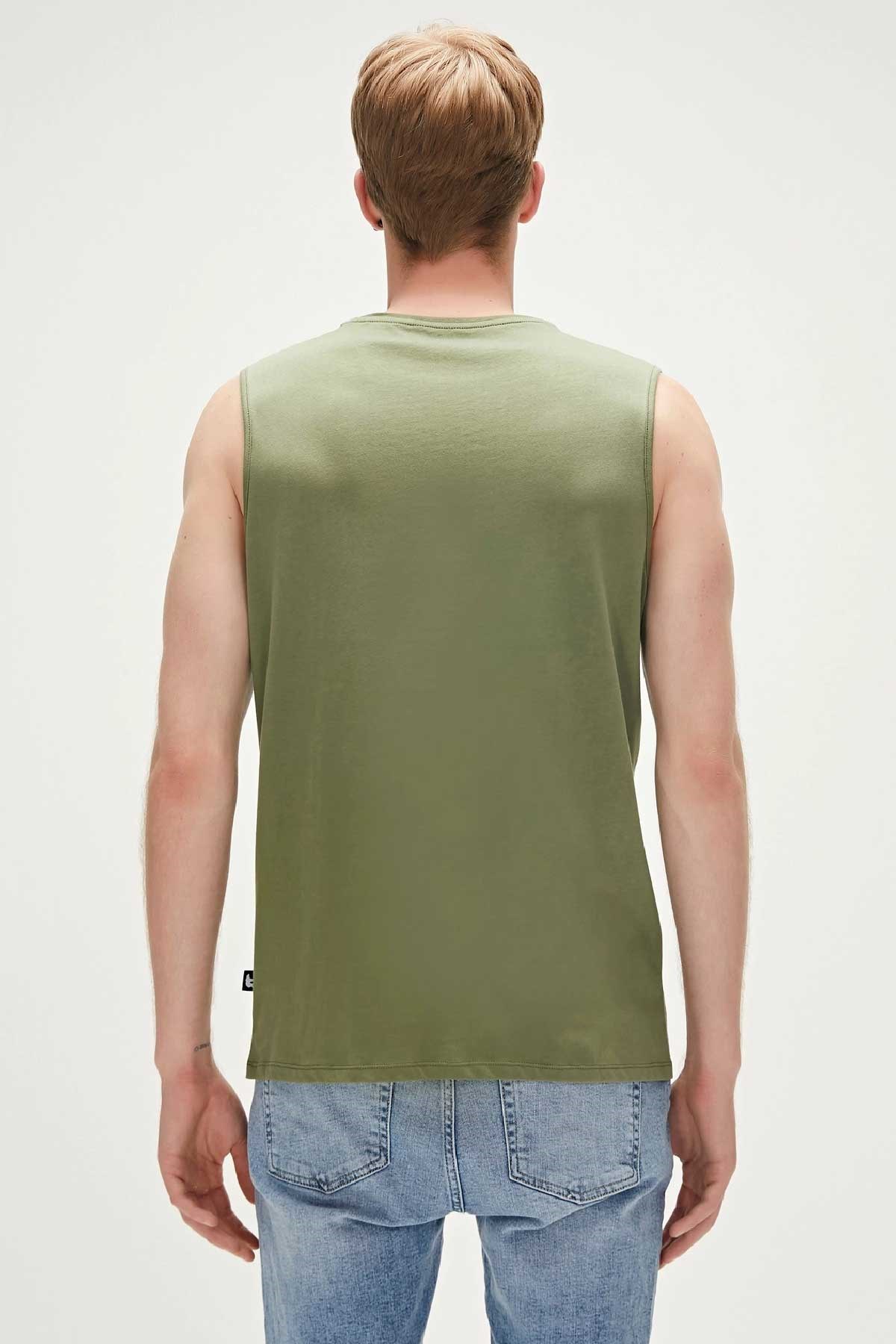 Bad Bear Rowan Erkek Tank-Top 23.01.23.001-C123 Yeşil