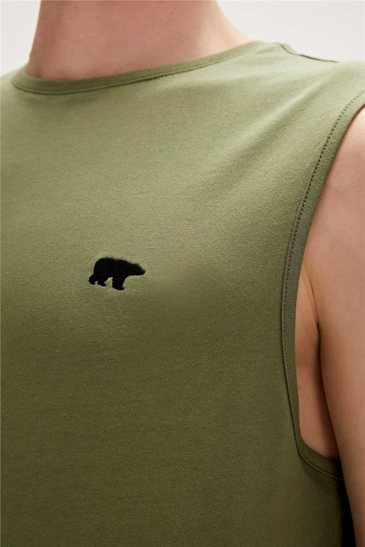 Bad Bear Rowan Erkek Tank-Top 23.01.23.001-C123 Yeşil
