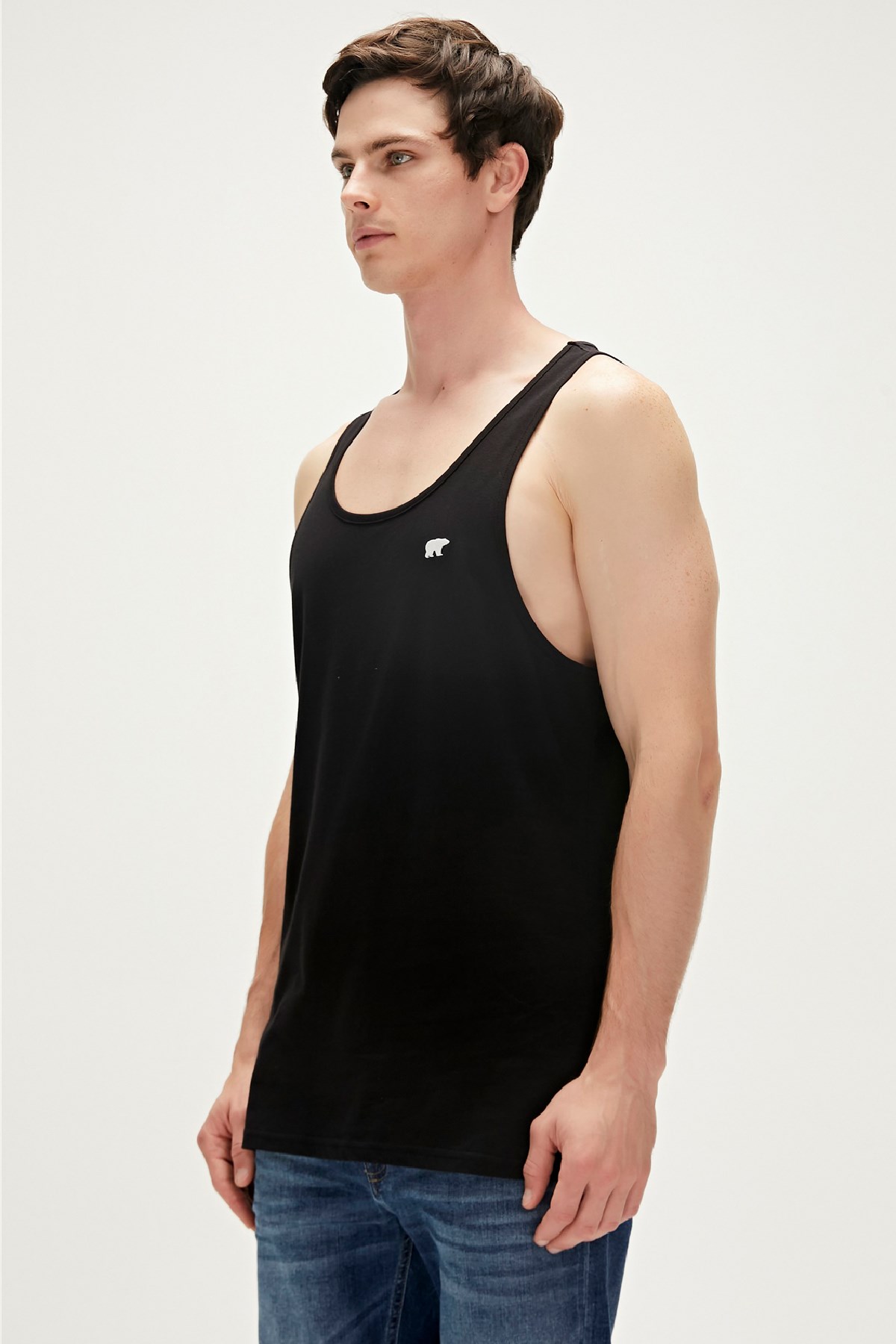 Bad Bear Brody Erkek Tank-Top atlet  23.01.23.007-C01 Siyah
