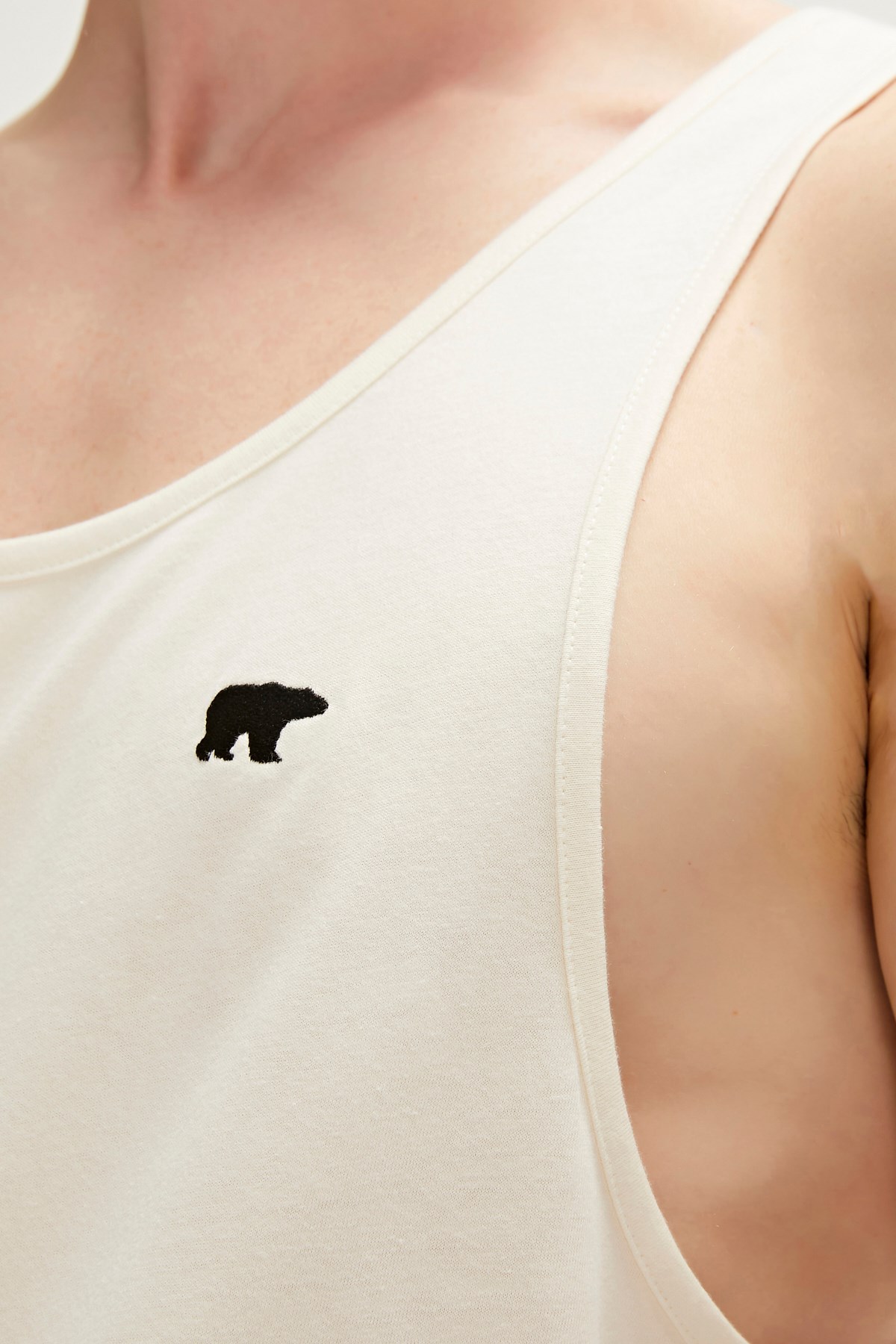 Bad Bear Brody Erkek Tank-Top 23.01.23.007-C108 Beyaz