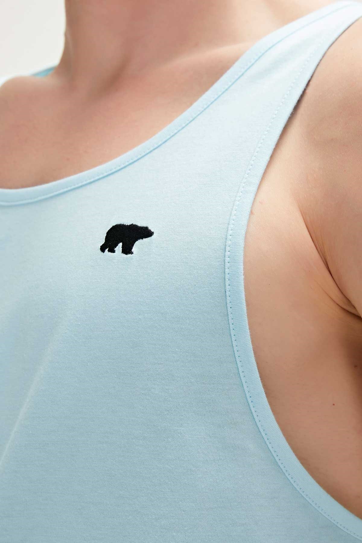 Bad Bear Brody Erkek Tank-Top 23.01.23.007-C125 Mavi