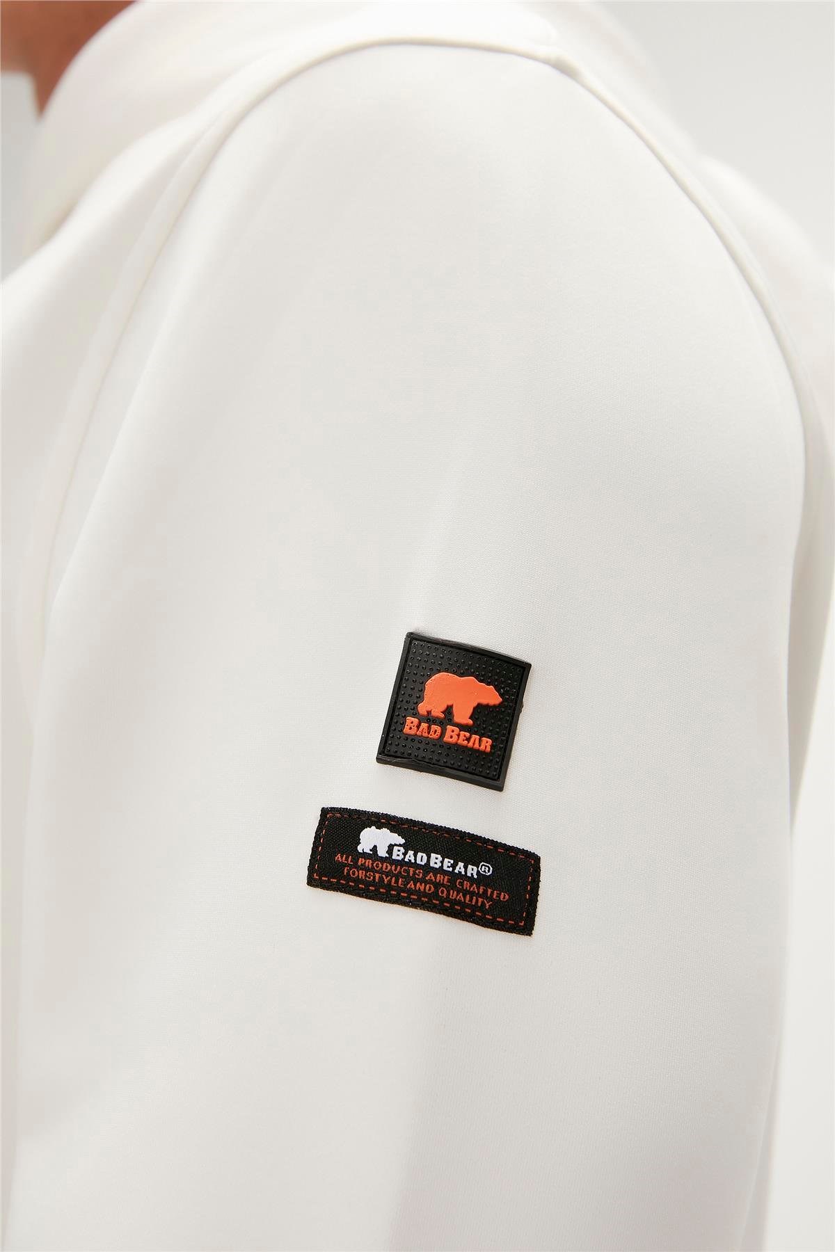 Bad Bear Arthur Erkek Sweatshirt 23.02.12.002-C108 Beyaz
