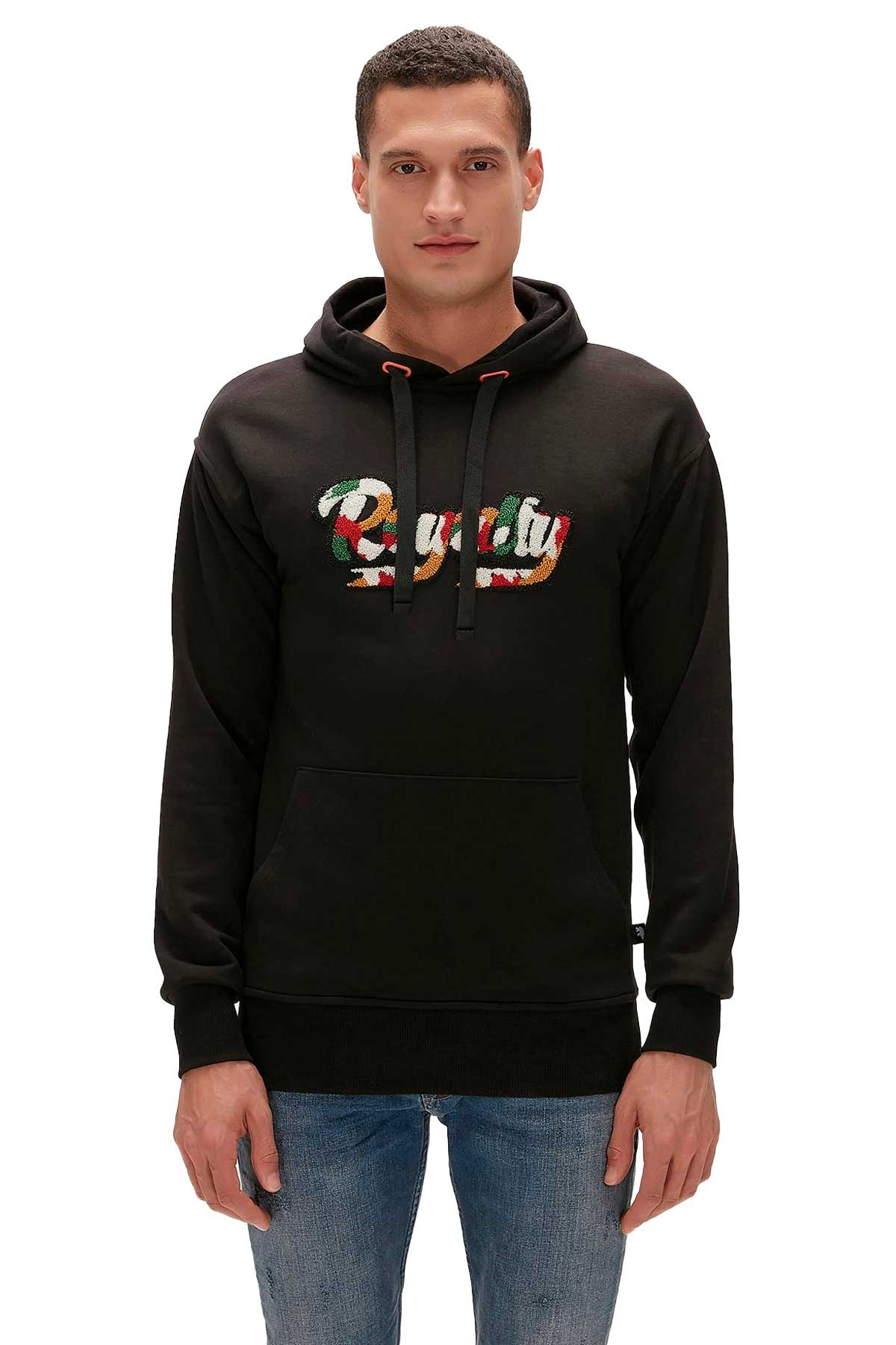 Bad Bear Erkek Sweatshirt 23.02.12.006-C01 Siyah