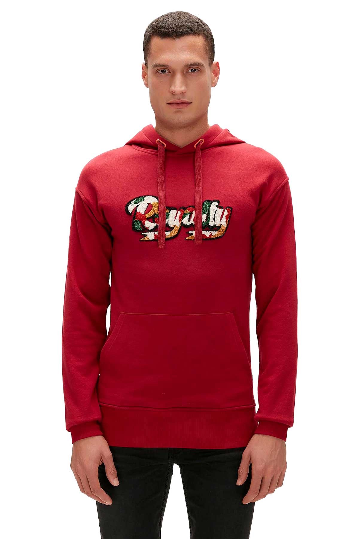 Bad Bear Erkek Sweatshirt 23.02.12.006-C20 Kırmızı