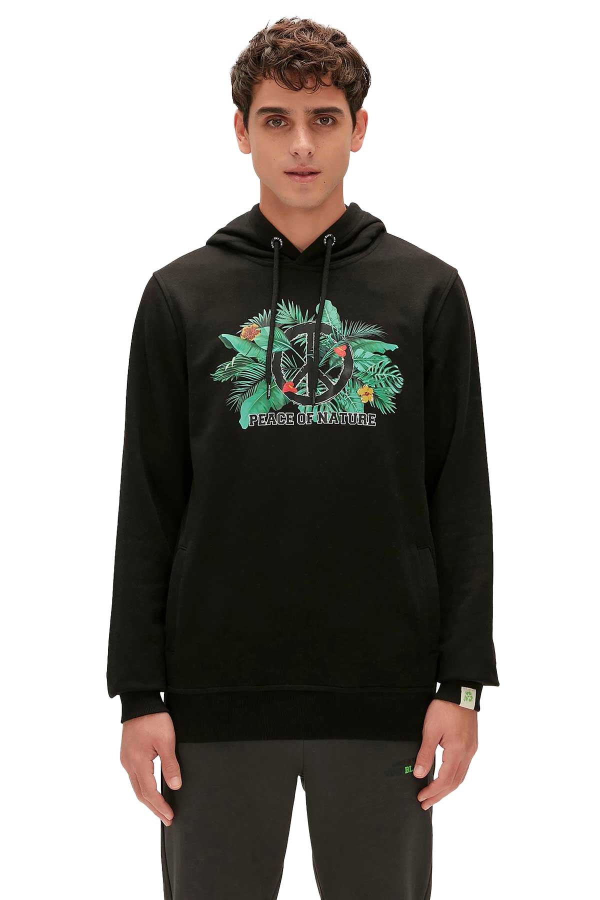 Bad Bear Erkek Sweatshirt 23.02.12.011-C01 Siyah