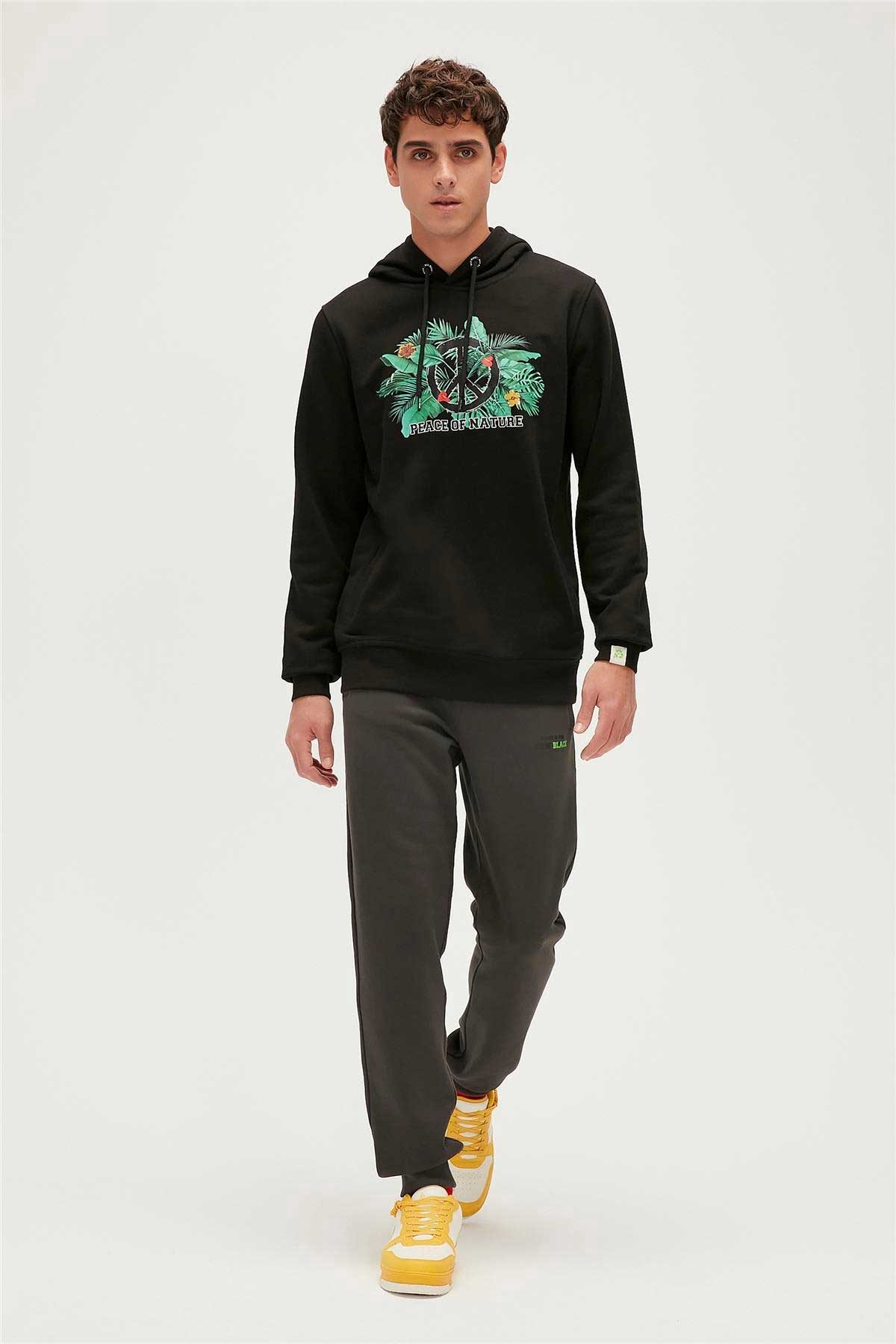 Bad Bear Erkek Sweatshirt 23.02.12.011-C01 Siyah