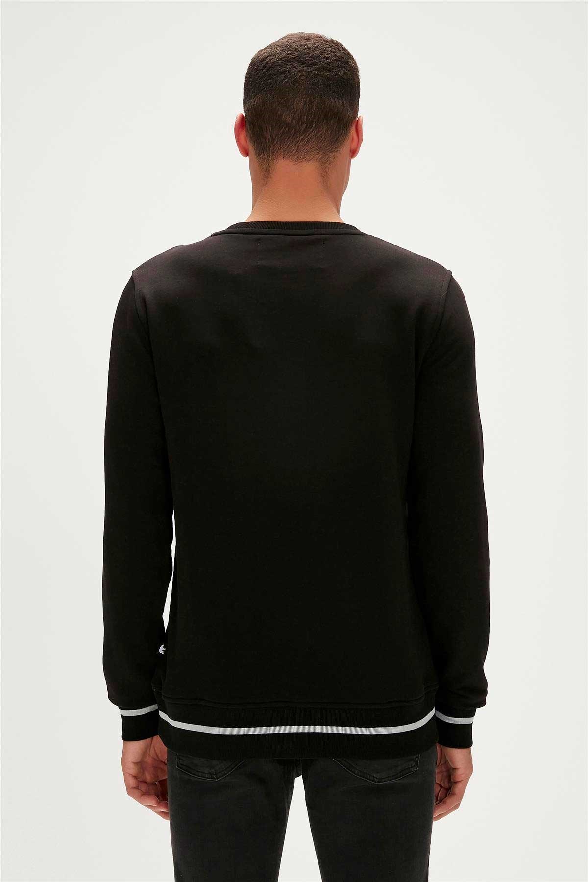 Bad Bear Erkek Sweatshirt 23.02.12.013-C01 Siyah