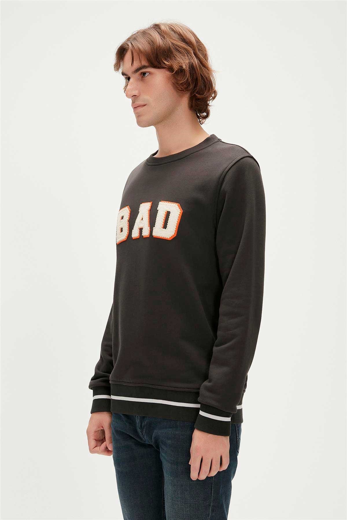 Bad Bear Erkek Sweatshirt 23.02.12.013-C02 Antrasit